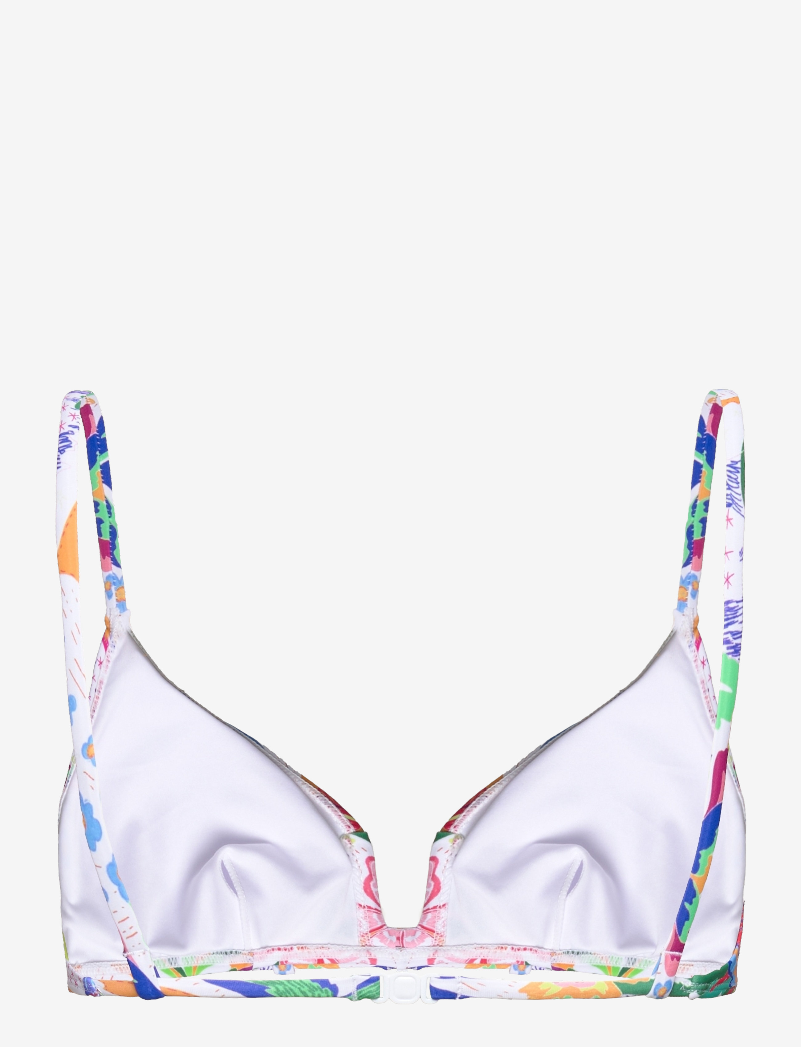 Desigual - JUNGLE TOP - dreieck-bikini-oberteile - cream - 2
