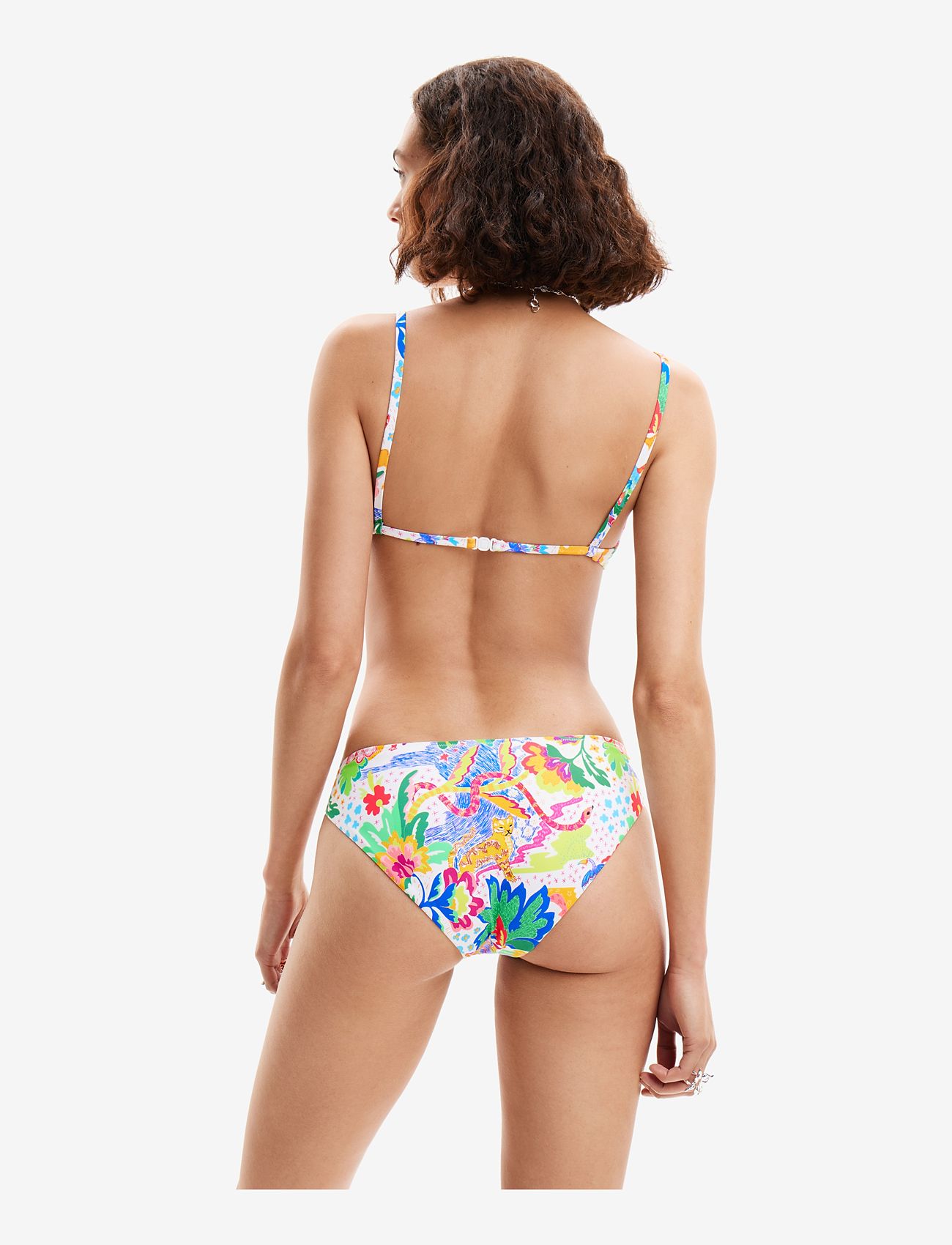 Desigual - JUNGLE BOTTOM - bikinibriefs - cream - 3