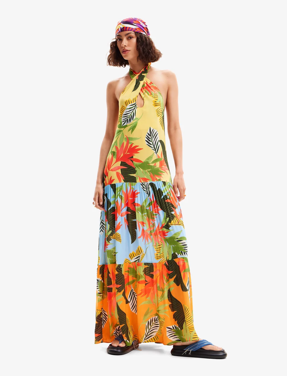 Desigual maxi jurk hotsell