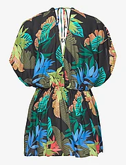 Desigual - TOP TROPICAL PARTY - short-sleeved blouses - black - 2