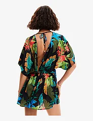 Desigual - TOP TROPICAL PARTY - short-sleeved blouses - black - 3
