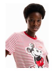 Desigual - MICKEY PATCH - t-shirts - red - 4