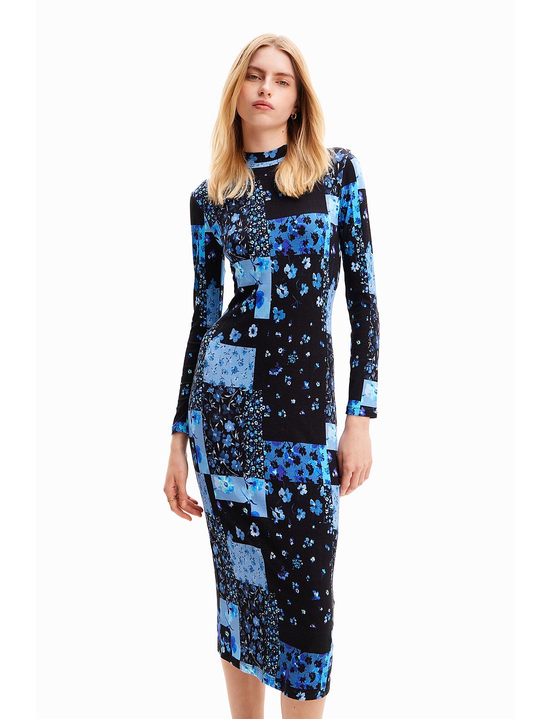 Desigual Los Angeles Midi jurken Boozt