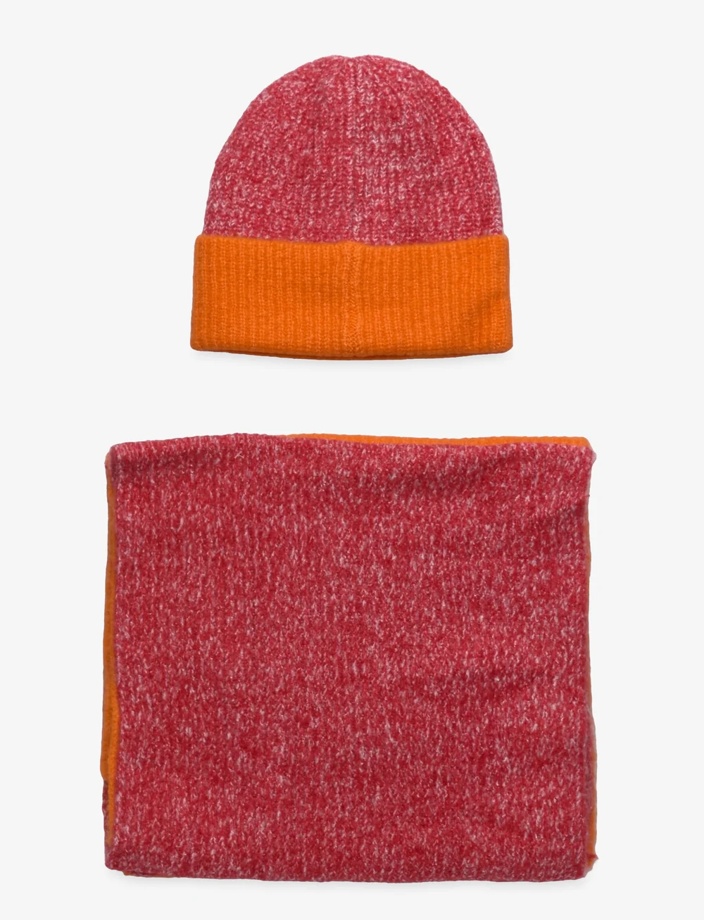 Desigual - PACK_GIFT BOX_HALF - winter scarves - orange - 2