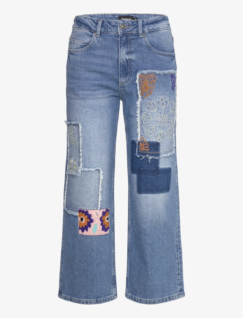 Desigual Mila Wide leg jeans Boozt