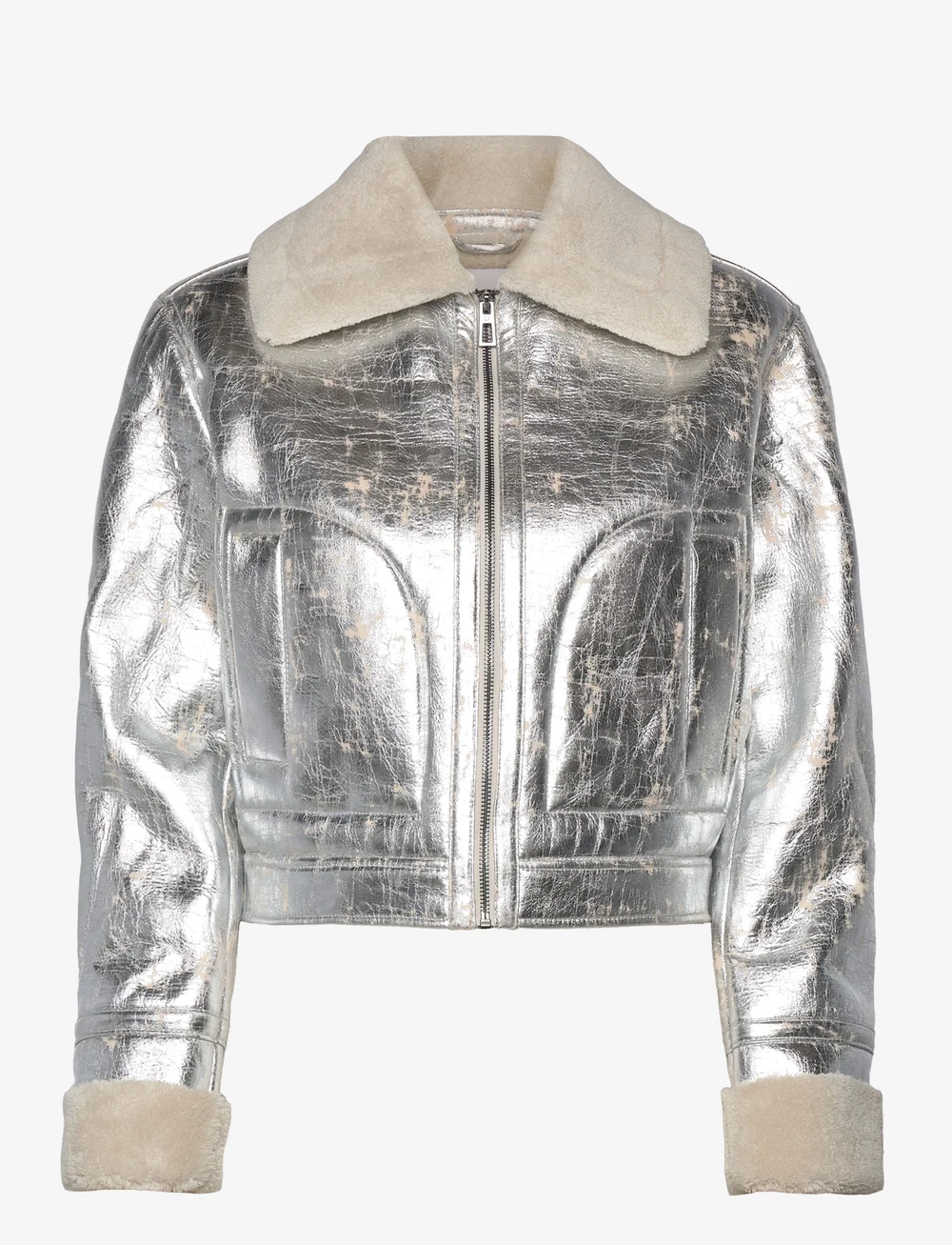 Desigual - LONDRES - faux fur - 2004 silver - 1