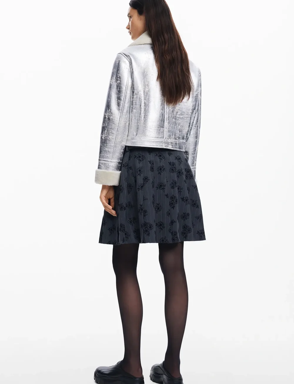 Desigual - LONDRES - faux fur - 2004 silver - 3