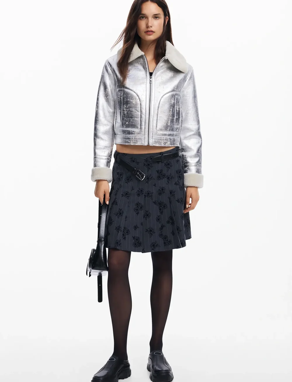 Desigual - LONDRES - faux fur - 2004 silver - 4