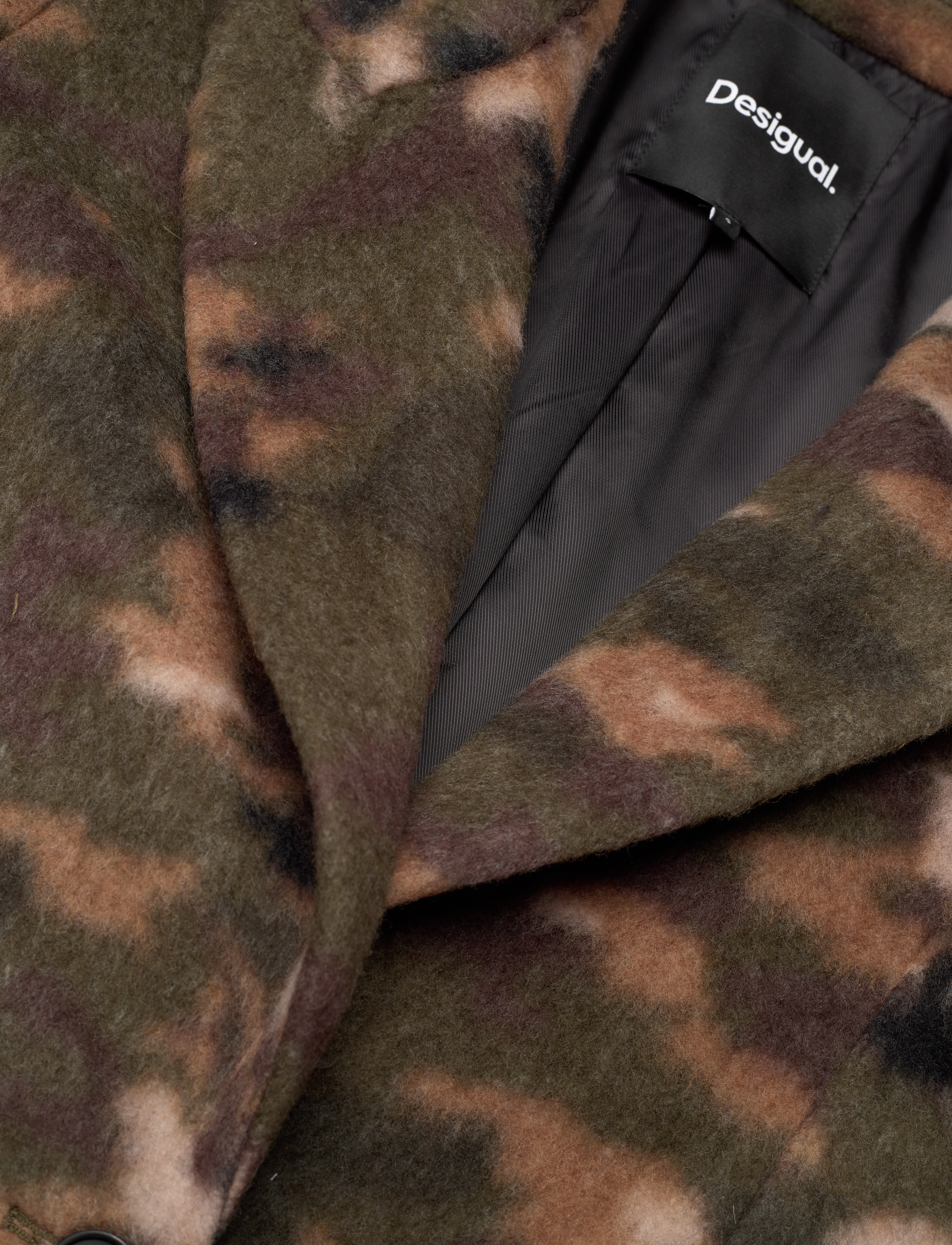 Desigual - COAT SOFÍA - virsdrēbes - 4003 verde militar - 5