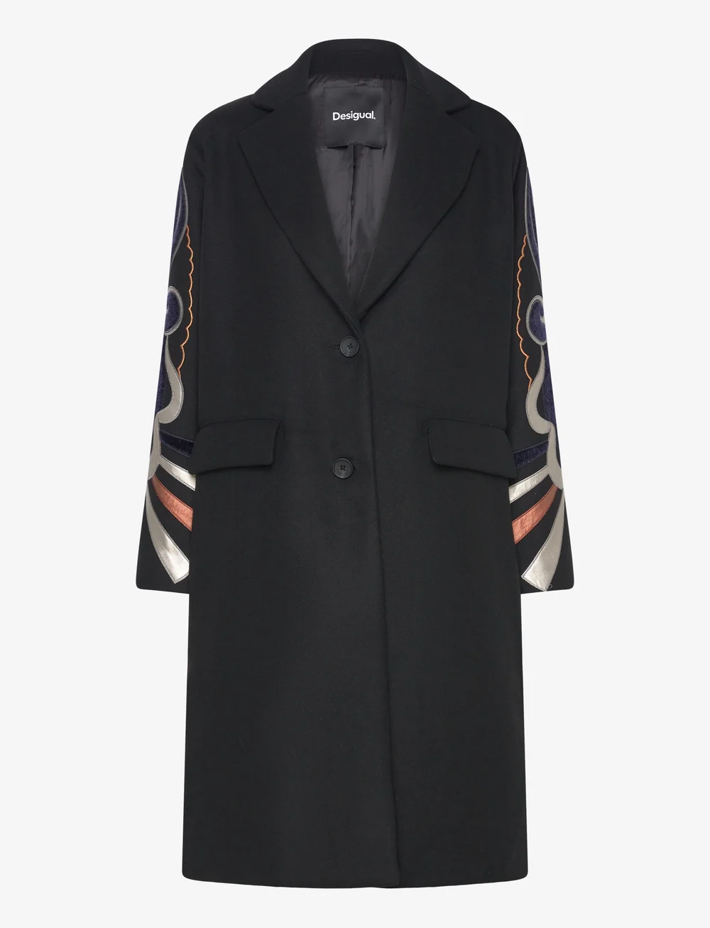 Desigual - COAT CRACOVIA - wool coats - black - 1