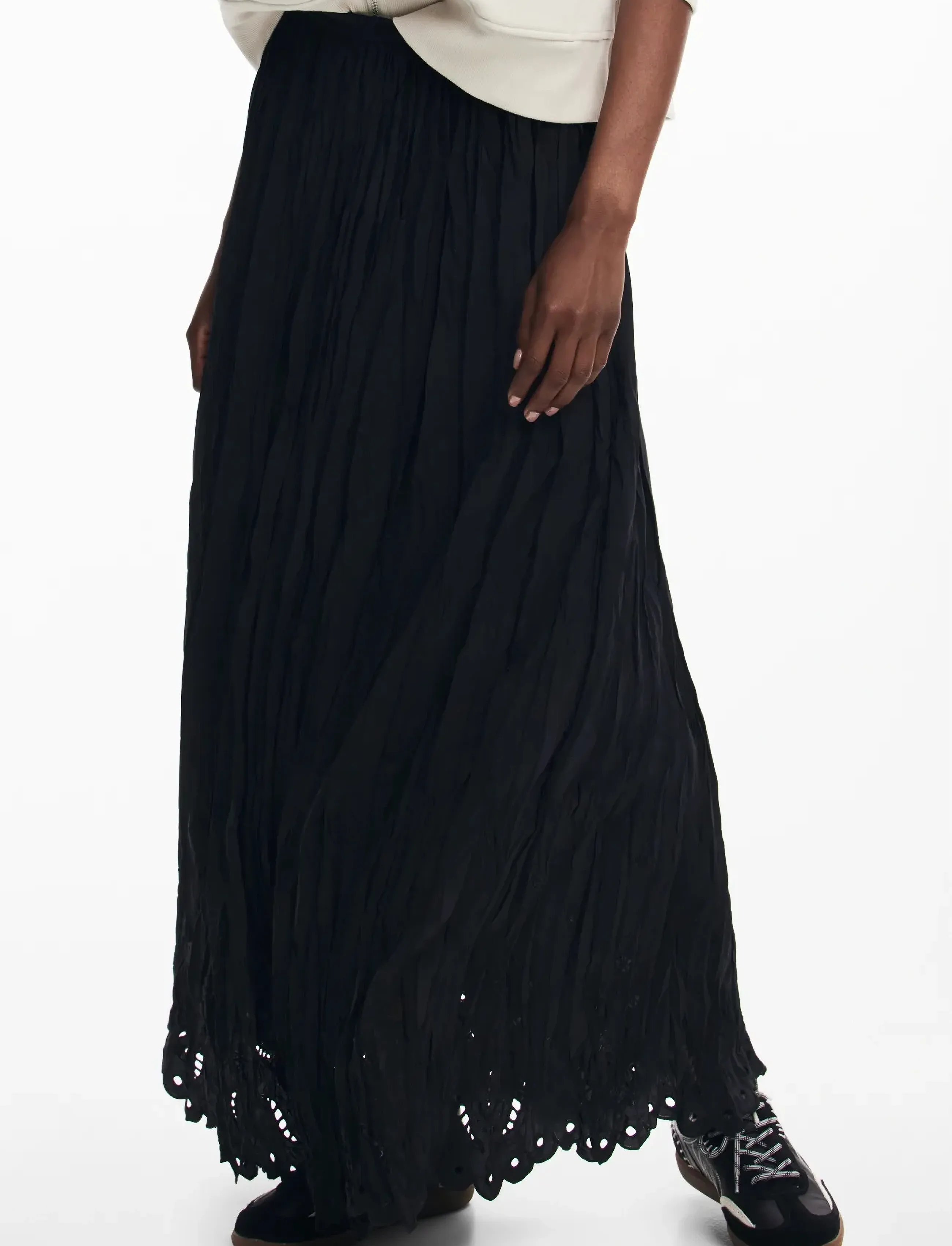 Desigual NANKIN - Spódnice - BLACK / black