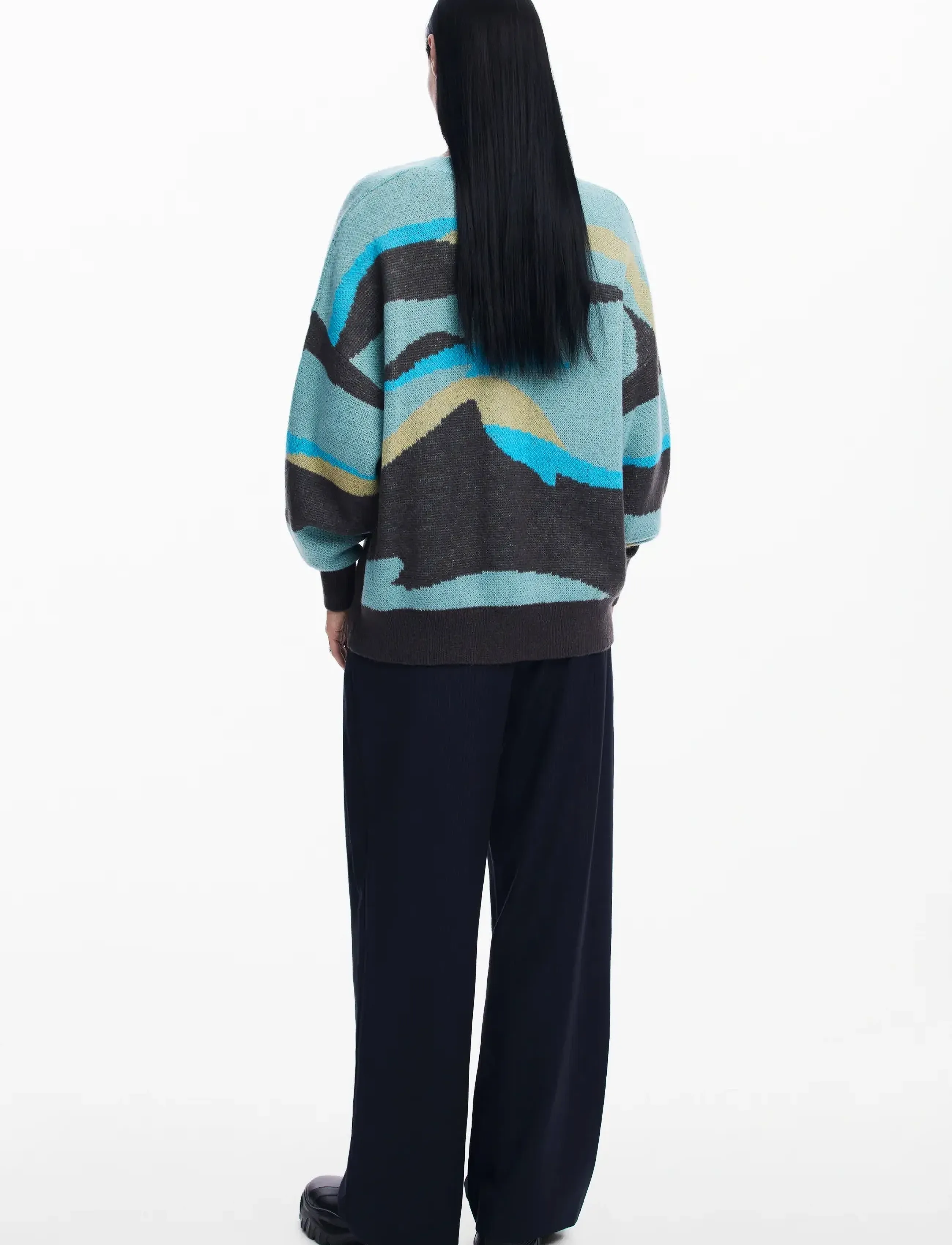 Desigual - THUNDER BAY - pullover - 4001 verde agua - 3