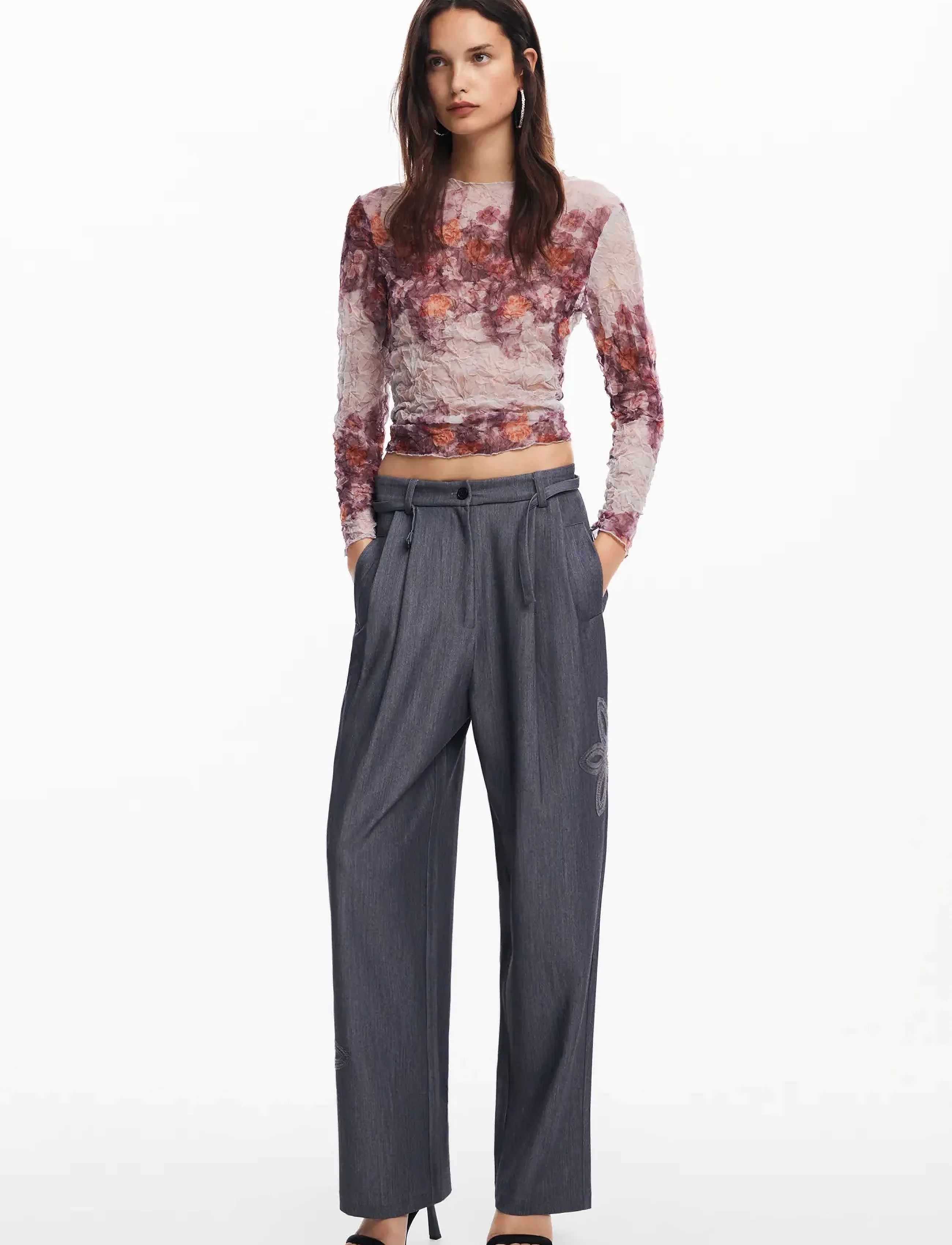 Desigual - RIN - festkläder till outletpriser - 2082 glaciar grey - 4