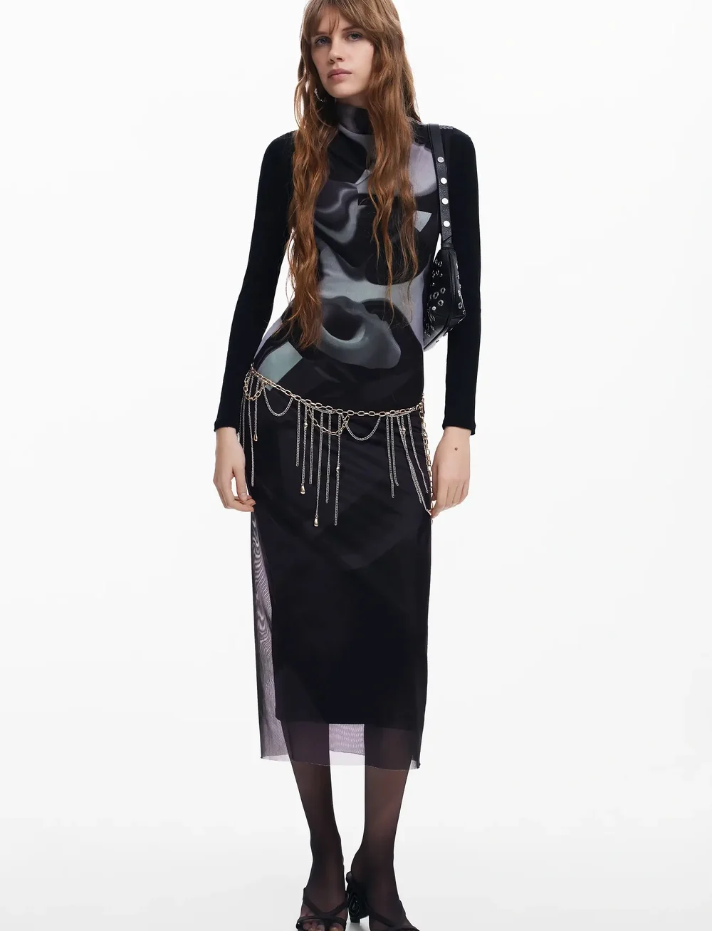 Desigual - LINCOLN - stramme kjoler - 2007 gris medio - 5