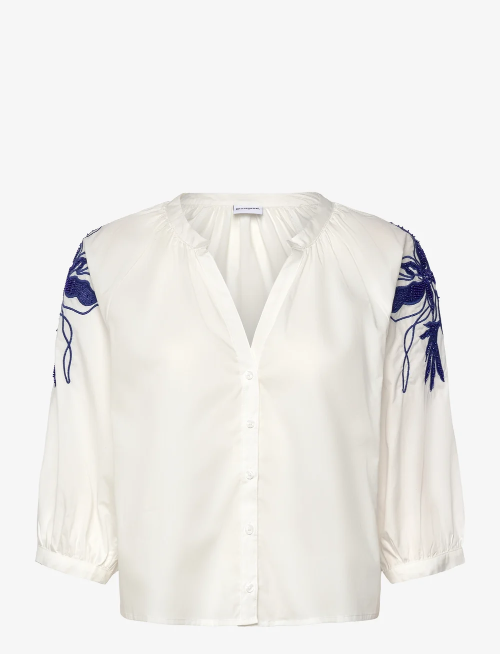 Desigual - CRATOS - kurzämlige blusen - white - 1