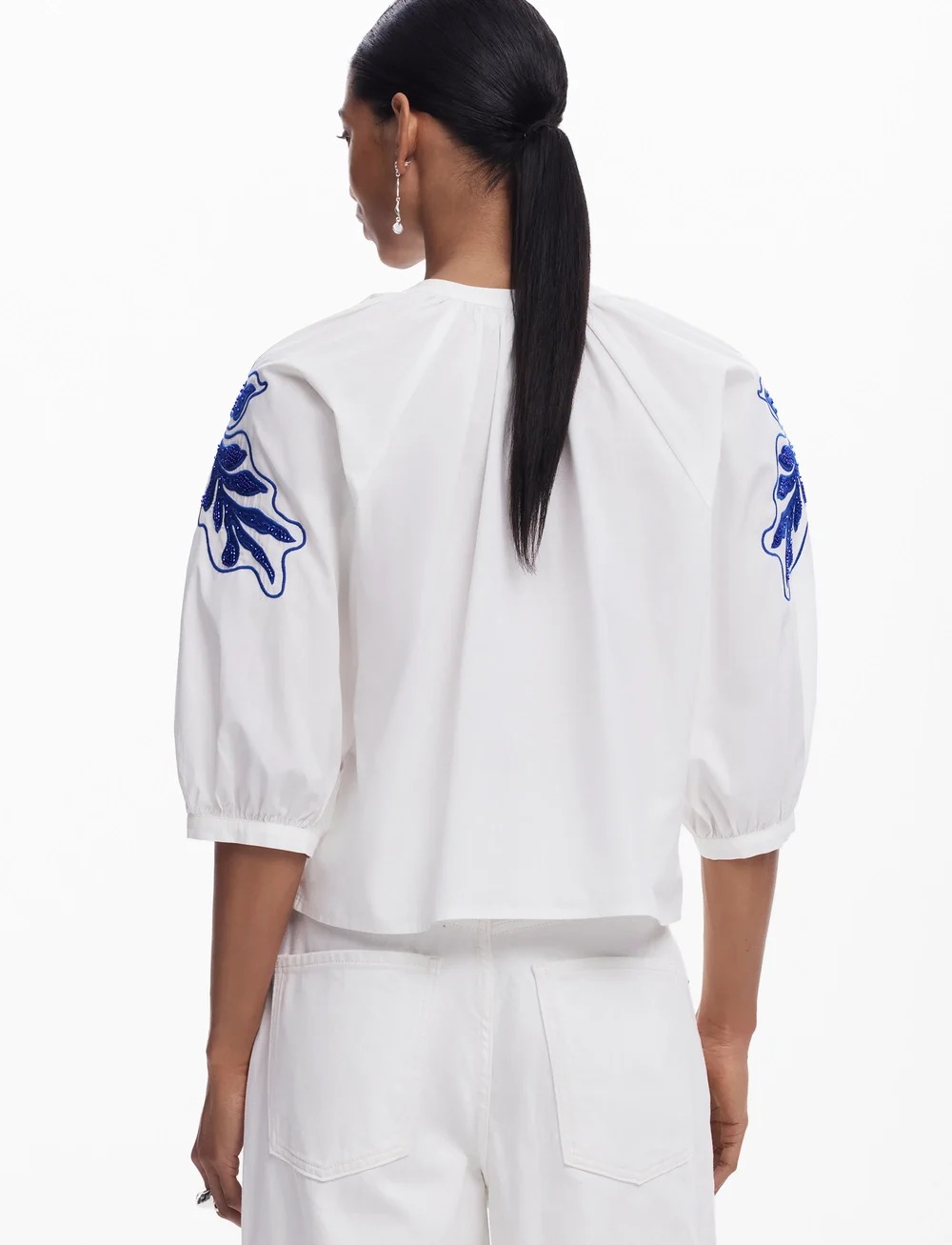 Desigual - CRATOS - kurzämlige blusen - white - 3