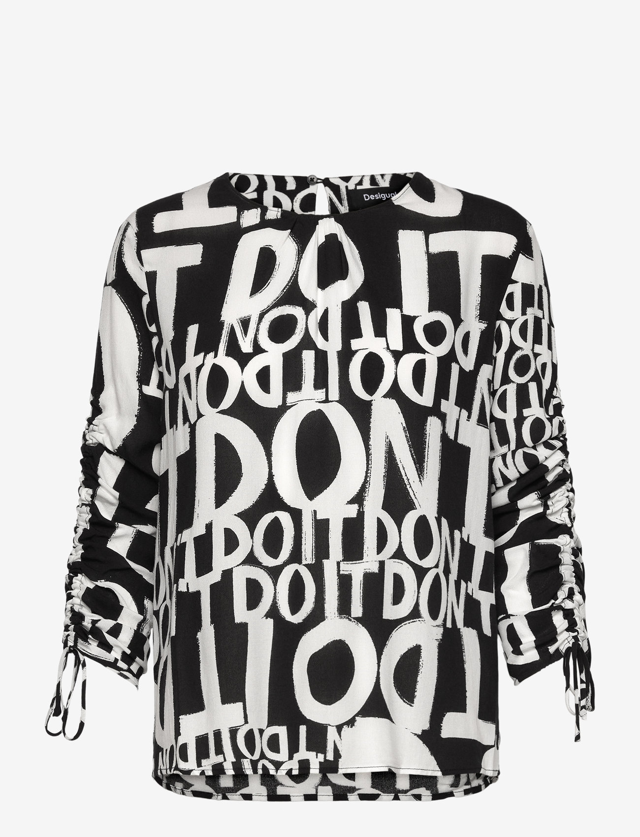 Desigual - DIONE - long-sleeved blouses - black - 0