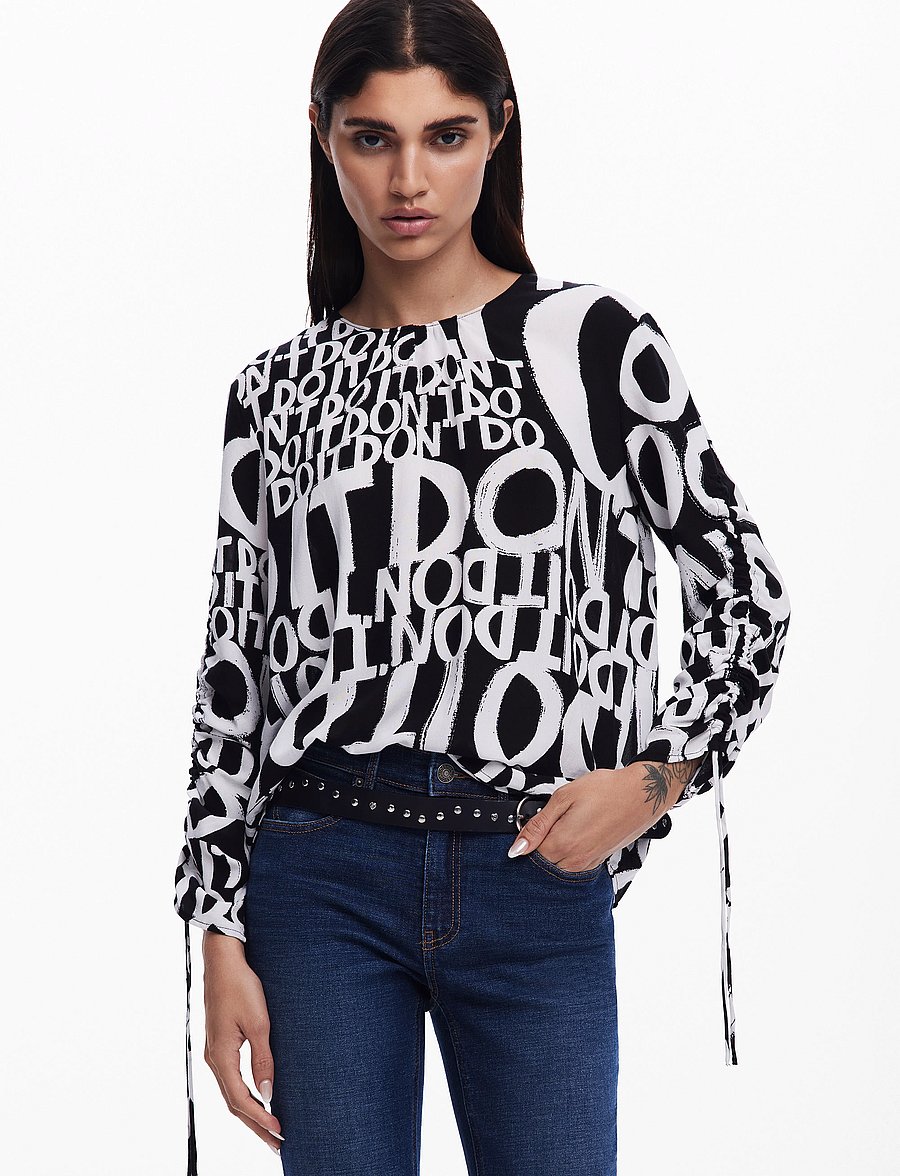 Desigual - DIONE - langärmelige blusen - black - 0