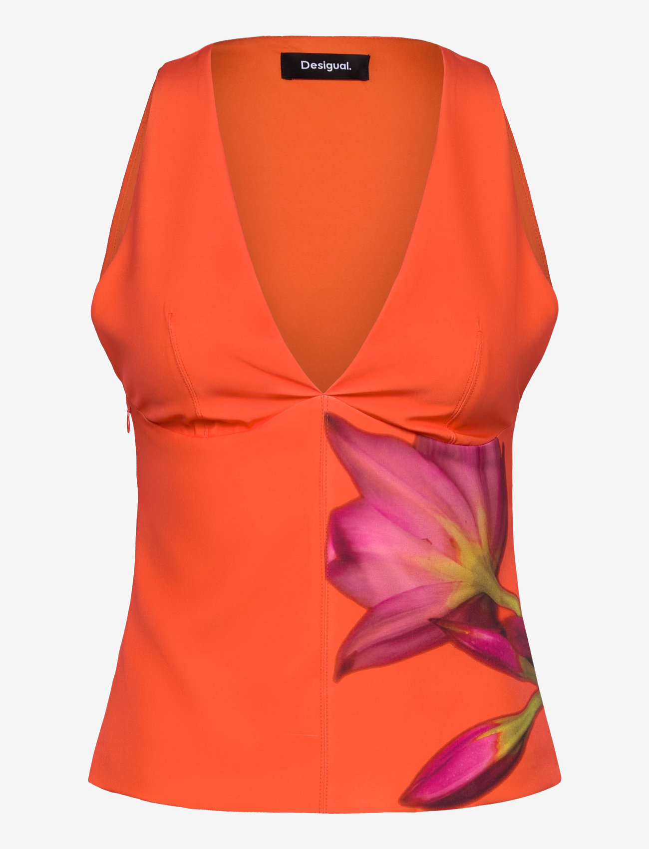 Desigual - FOBOS - Ärmellose tops - orange - 0