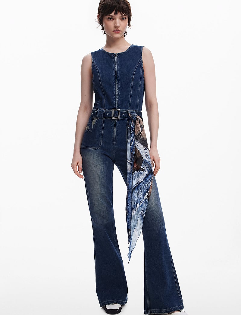 Desigual - CARRING - jumpsuits - blue - 0