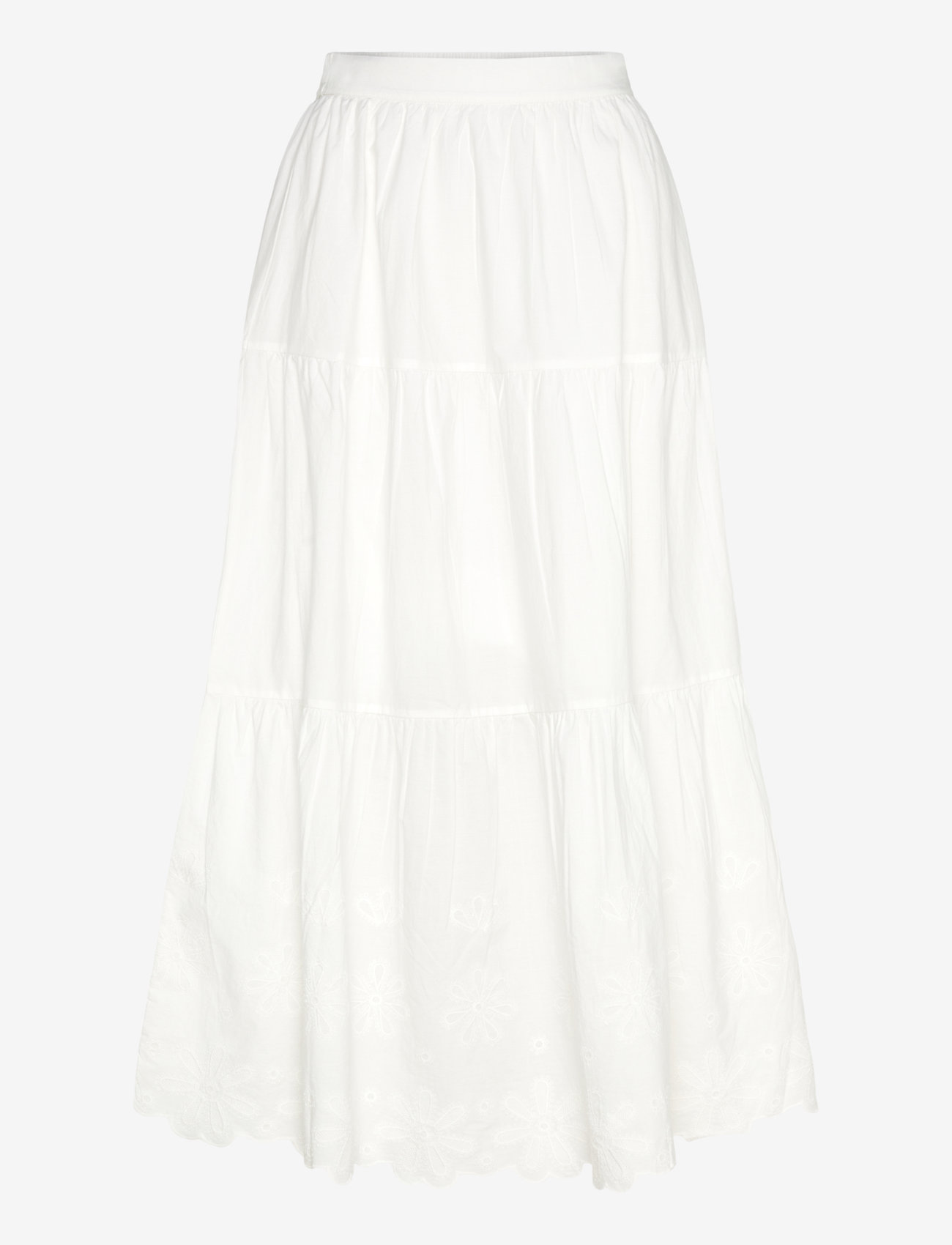 Desigual - TOLSTOI - midi-röcke - white - 0