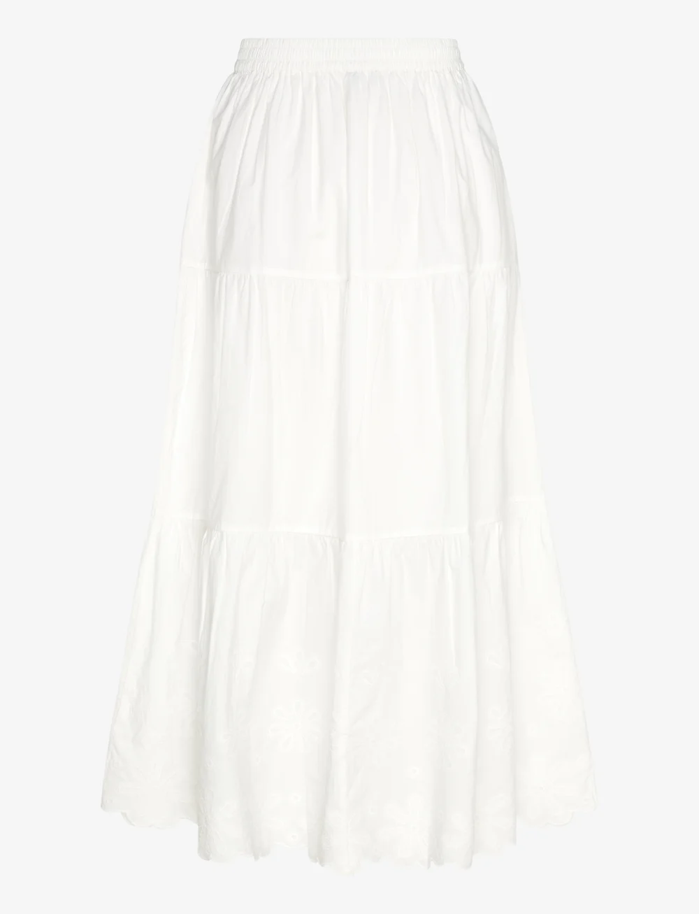 Desigual - TOLSTOI - midi kjolar - white - 2