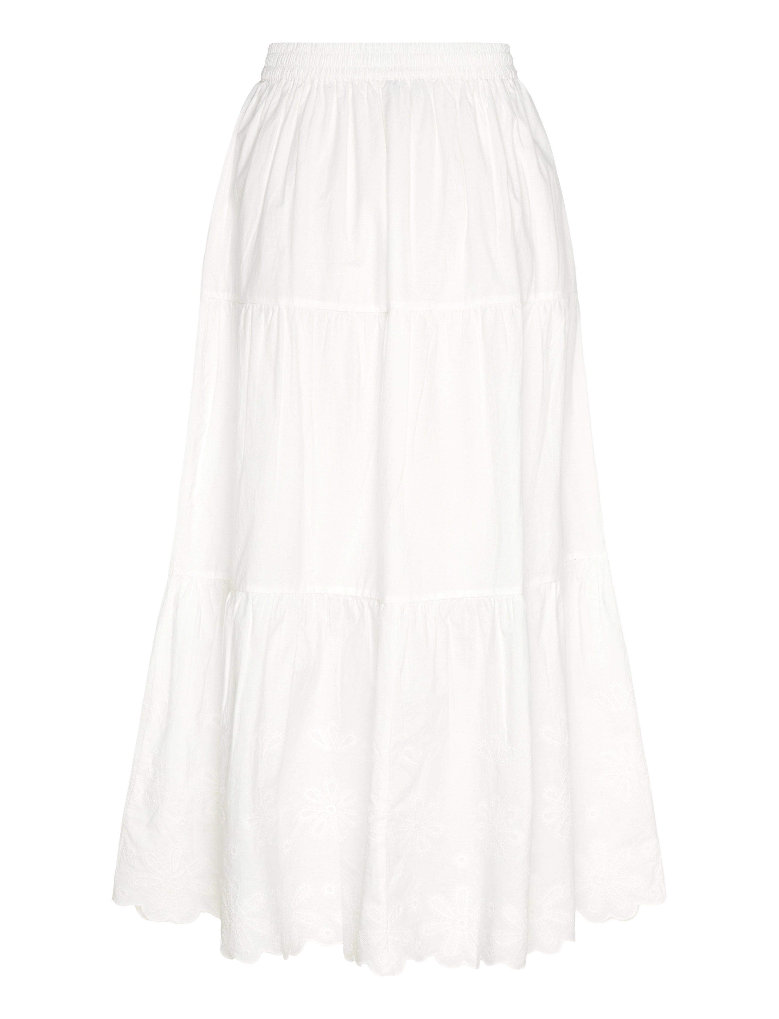 Desigual - TOLSTOI - midi skirts - white - 2