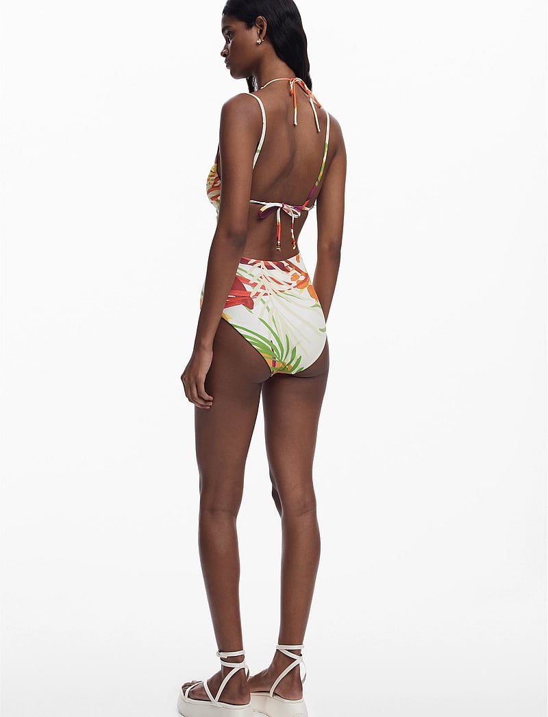 Desigual - BELICE TROPI ONE P. - badedragter - cream - 4