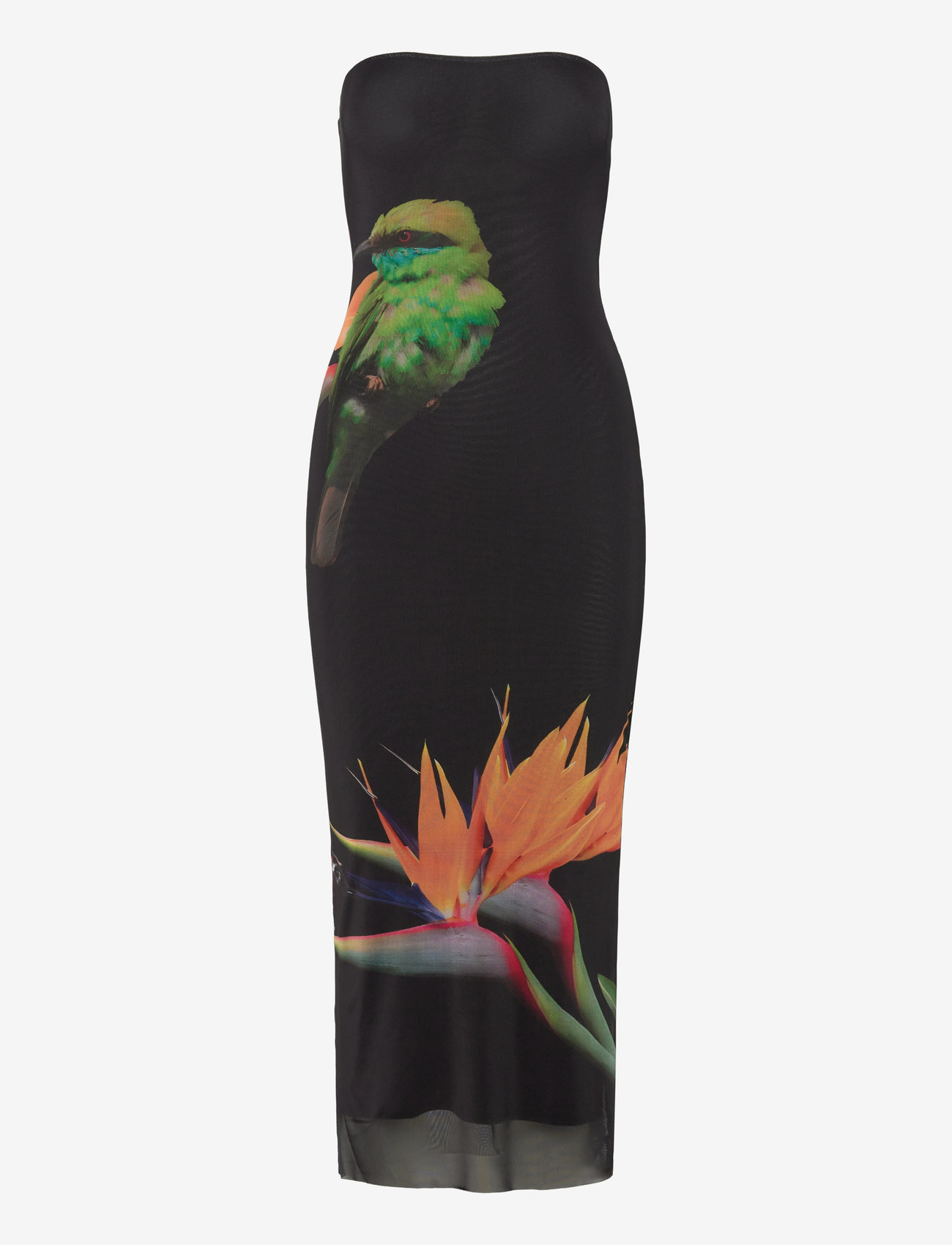 Desigual - COLIBRÍ STRAPLESS - stramme kjoler - black - 1