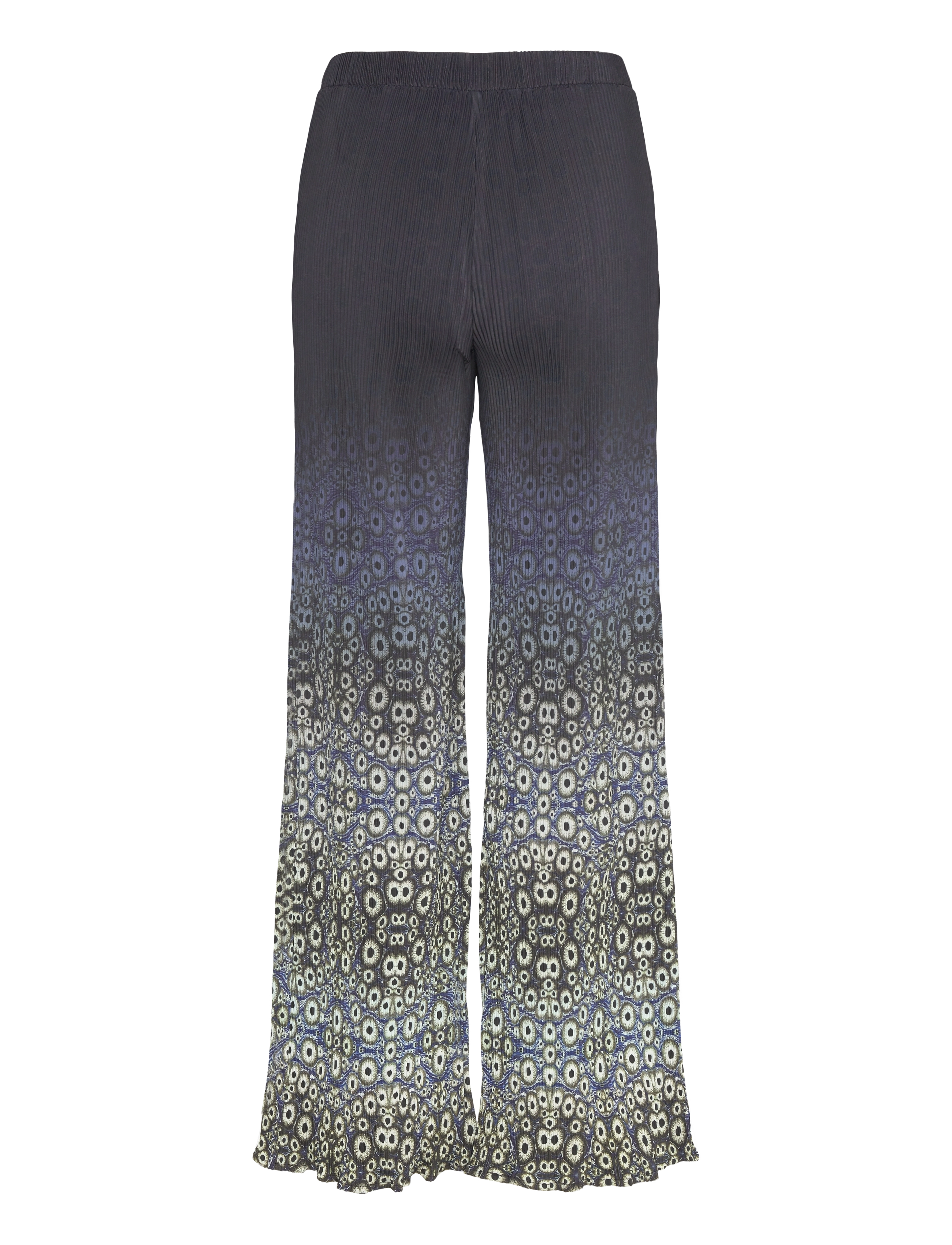 Desigual - CELULAS LACROIX - wide leg trousers - navy - 2