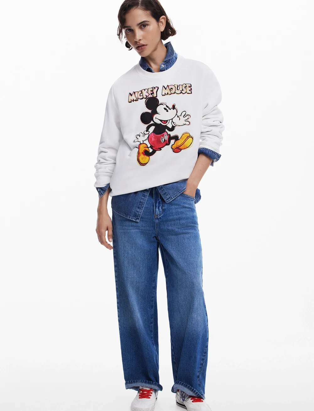 Desigual - AVERY MICKEY - alltags-style - cream - 4