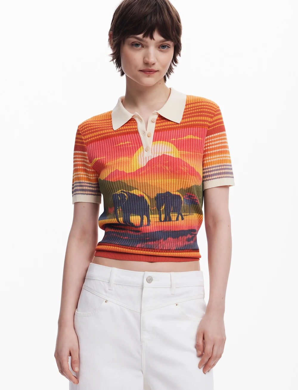 Desigual - HIMALAYA - pullover - 8007 banana - 0