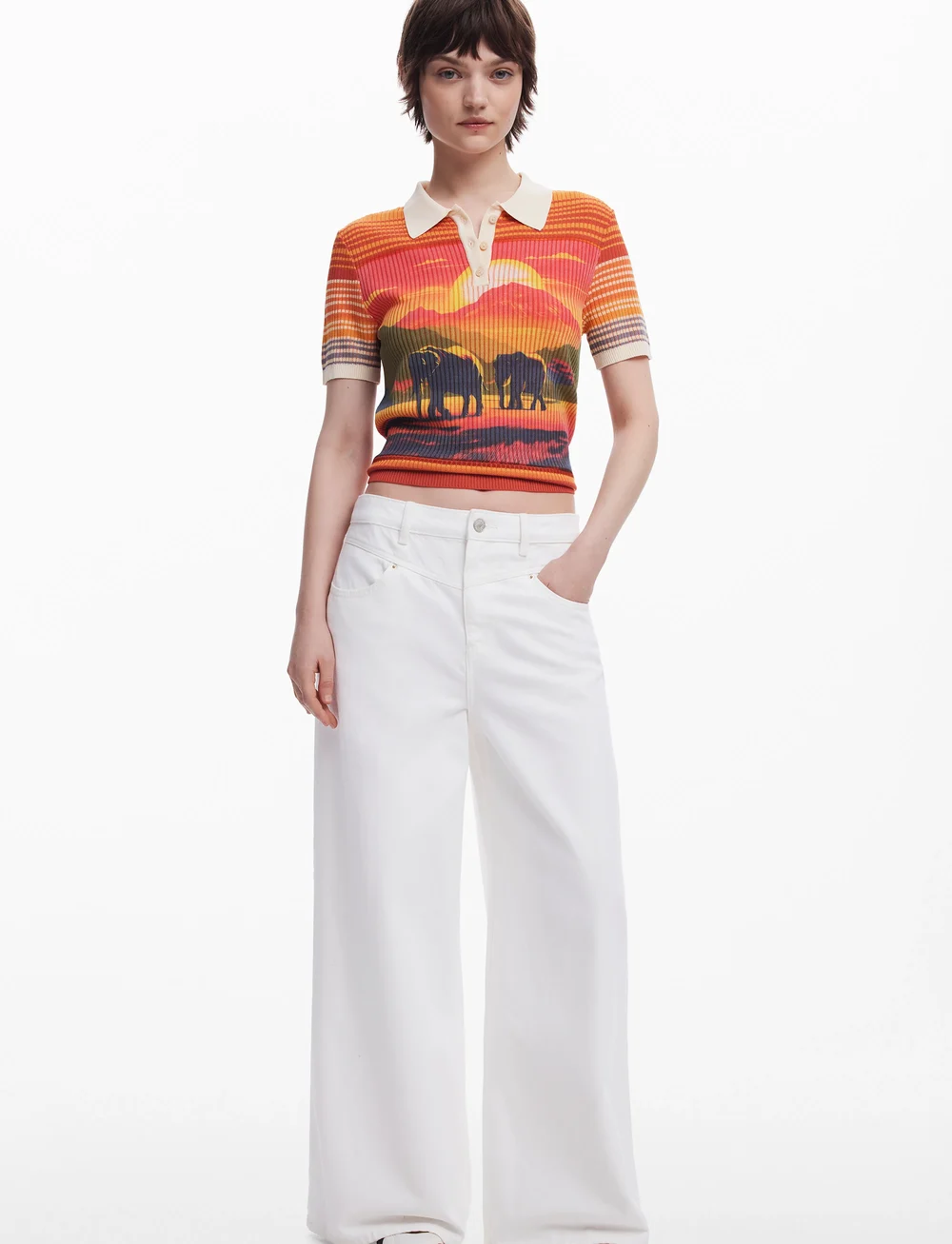 Desigual - HIMALAYA - pullover - 8007 banana - 4