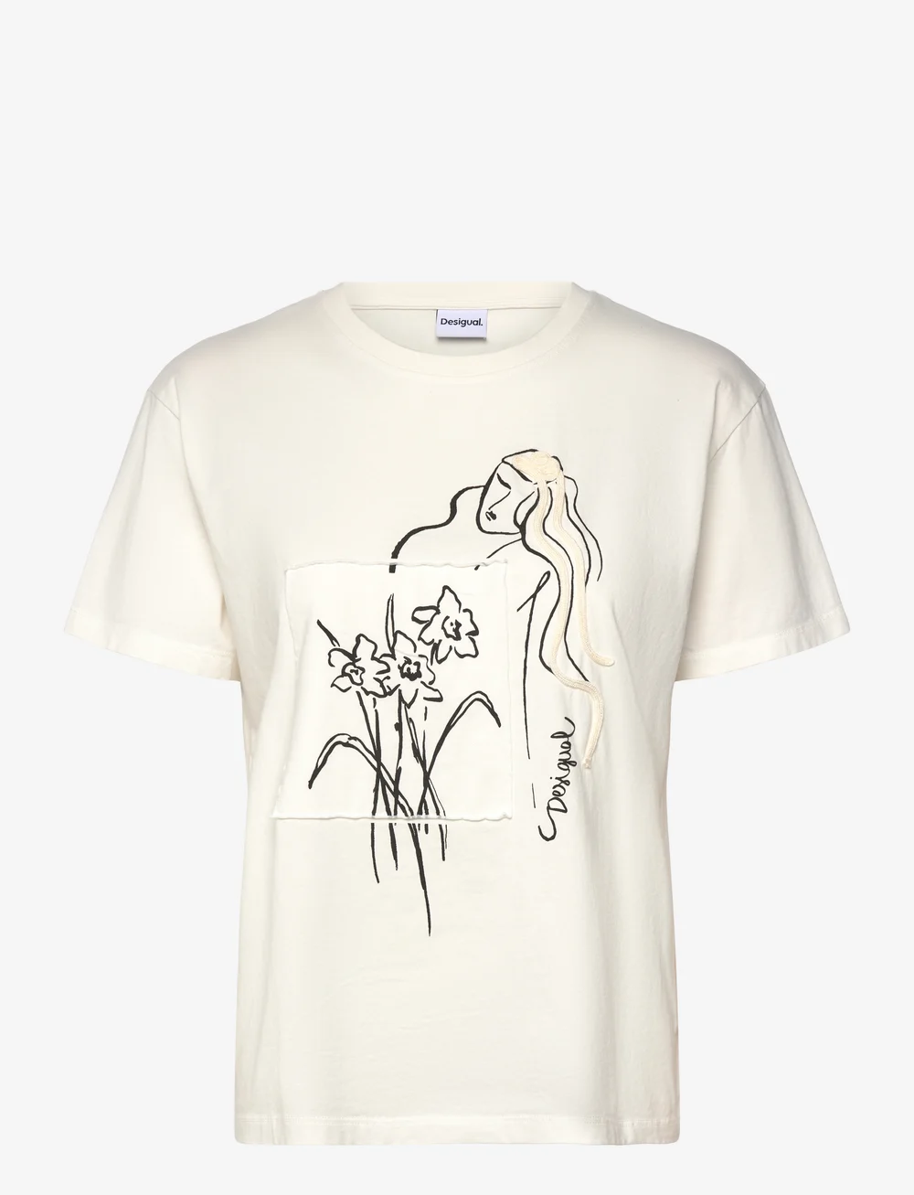 Desigual - PARAGUAY - t-shirts - white - 1