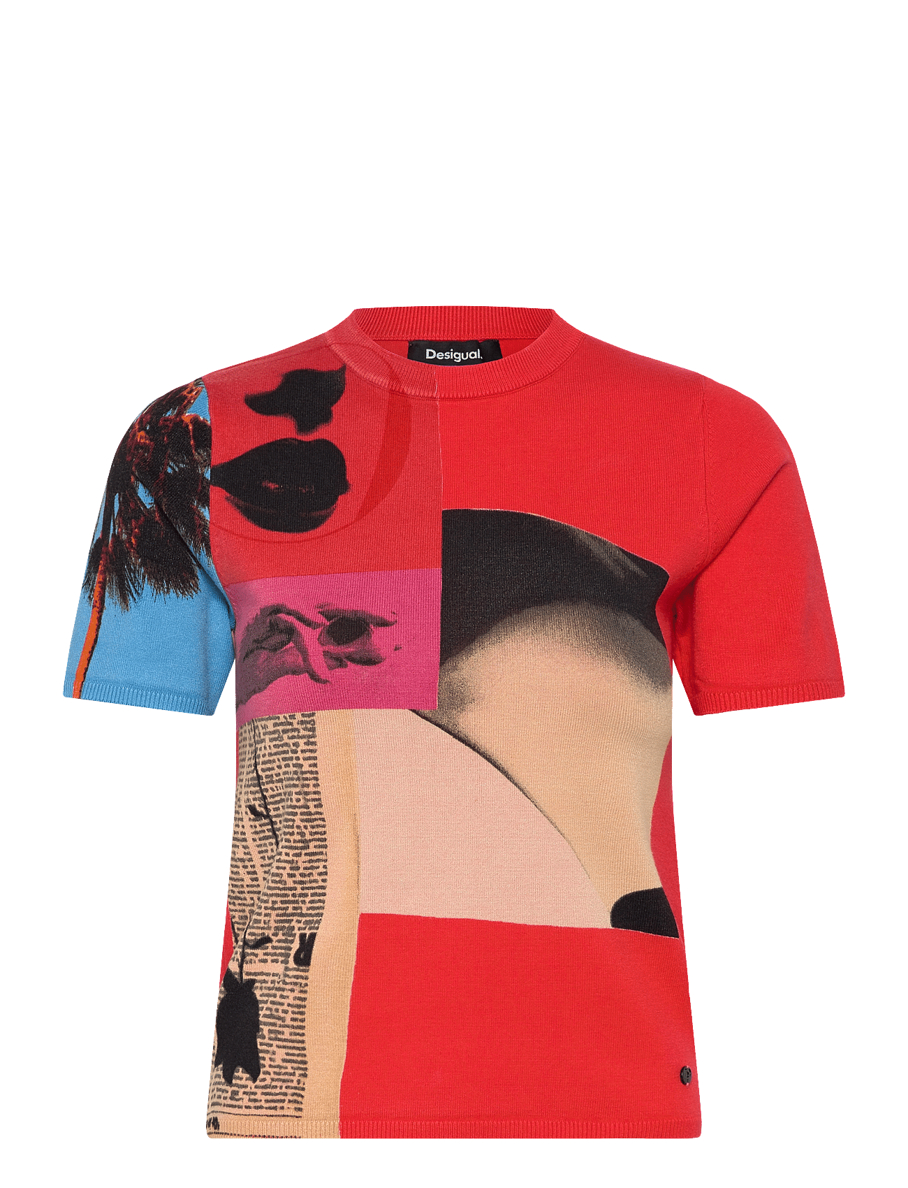 Desigual - Redcollagelacroi - Īsām piedurknēm