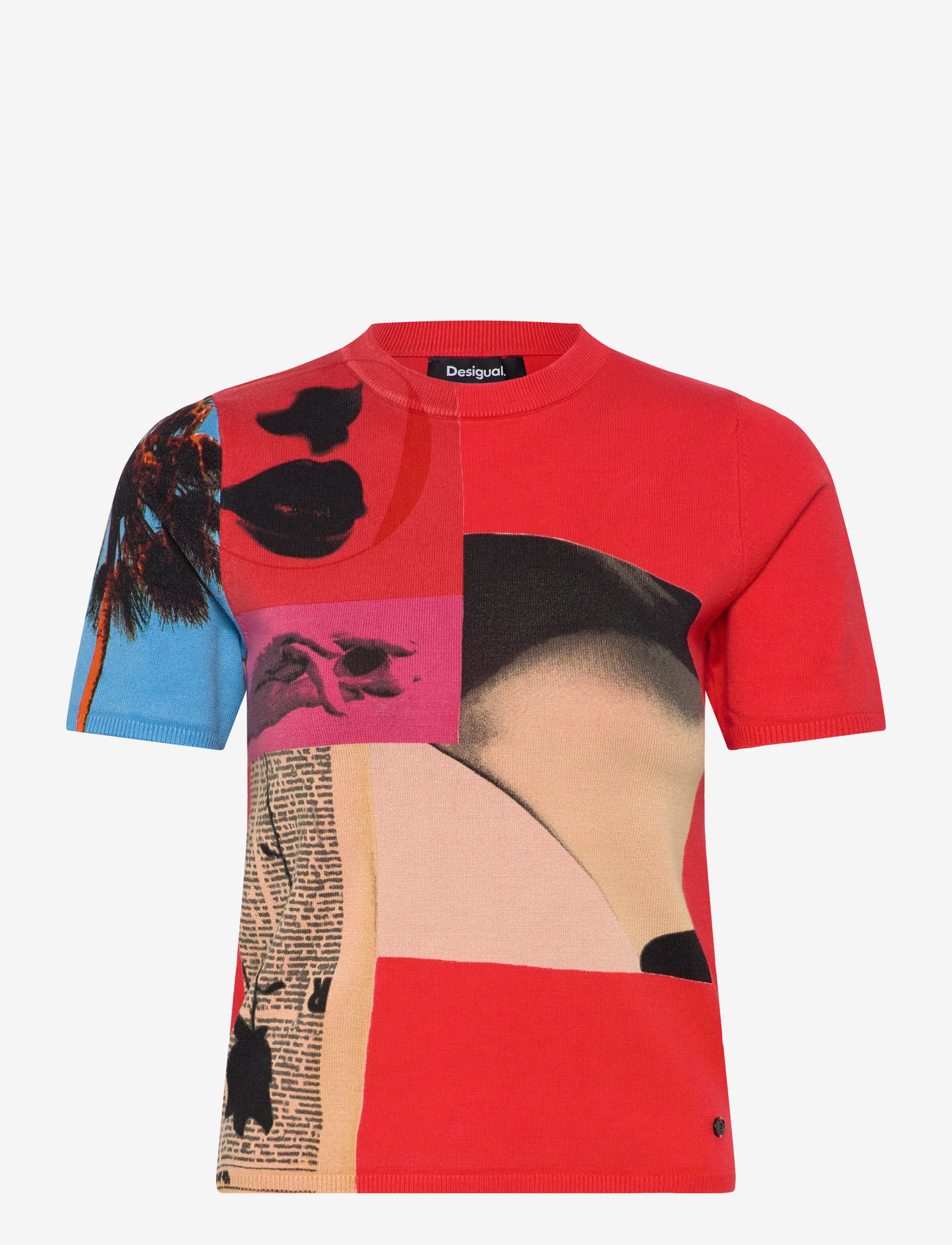 Desigual - REDCOLLAGELACROI - herbstliche kleidung - 3136 rojonanja - 1