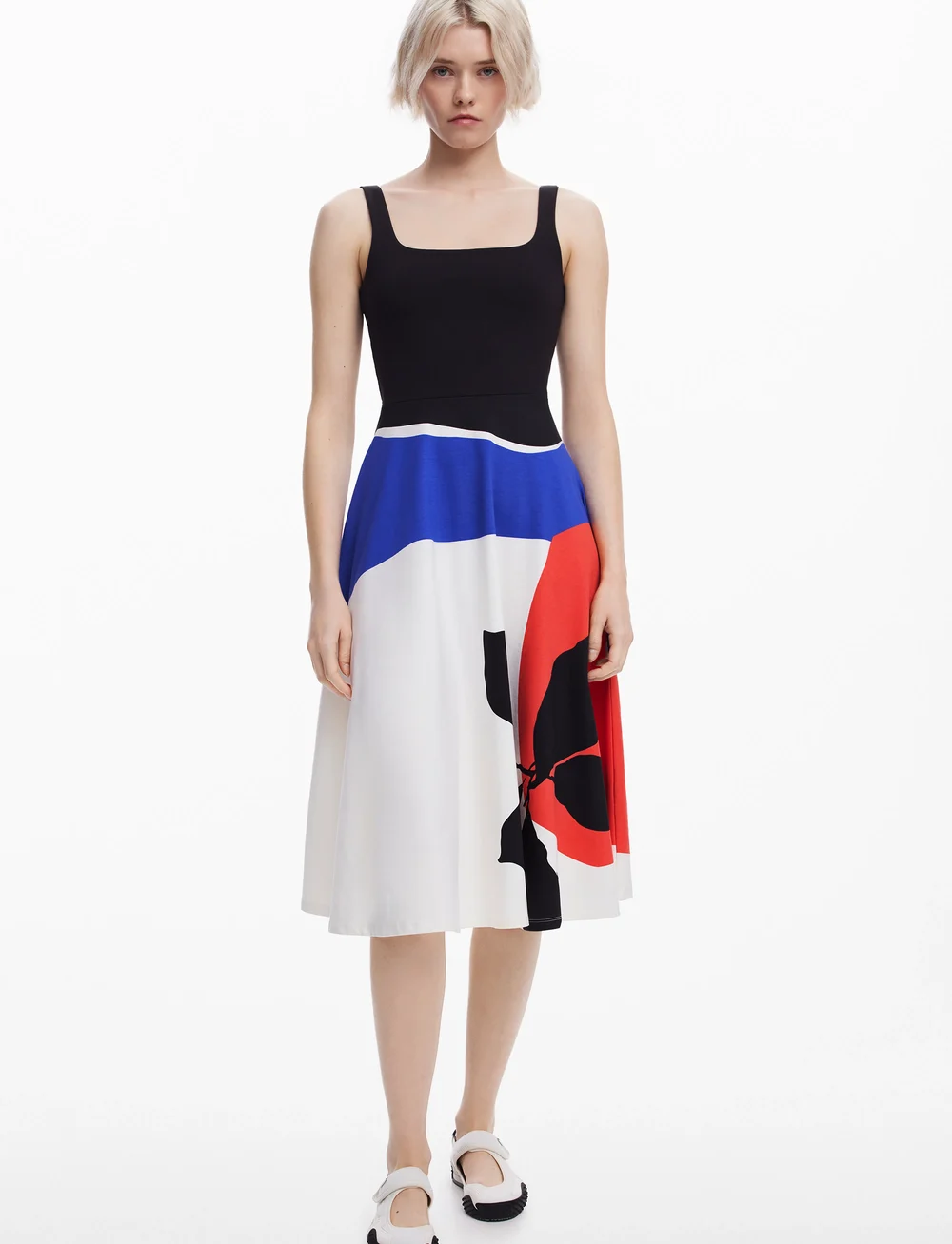 Desigual - ONDAS LACROIX - midikleider - black - 0