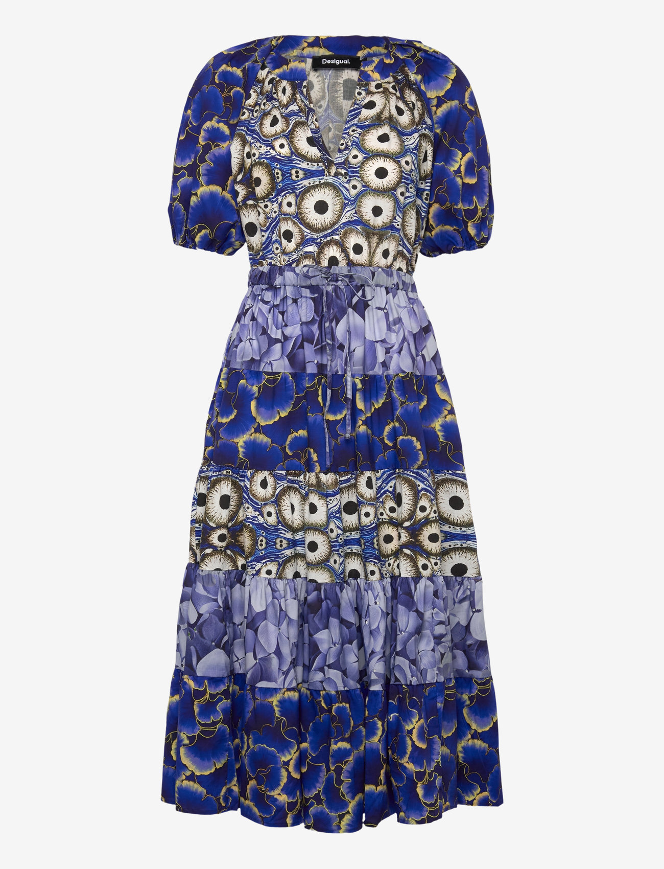 Desigual - CELLS LONG LACROIX - suvekleidid - navy - 1