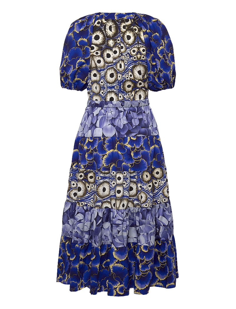 Desigual - CELLS LONG LACROIX - suvekleidid - navy - 2