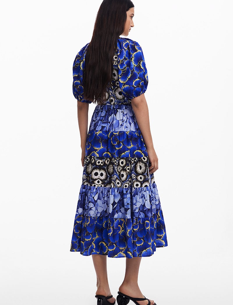 Desigual - CELLS LONG LACROIX - suvekleidid - navy - 3