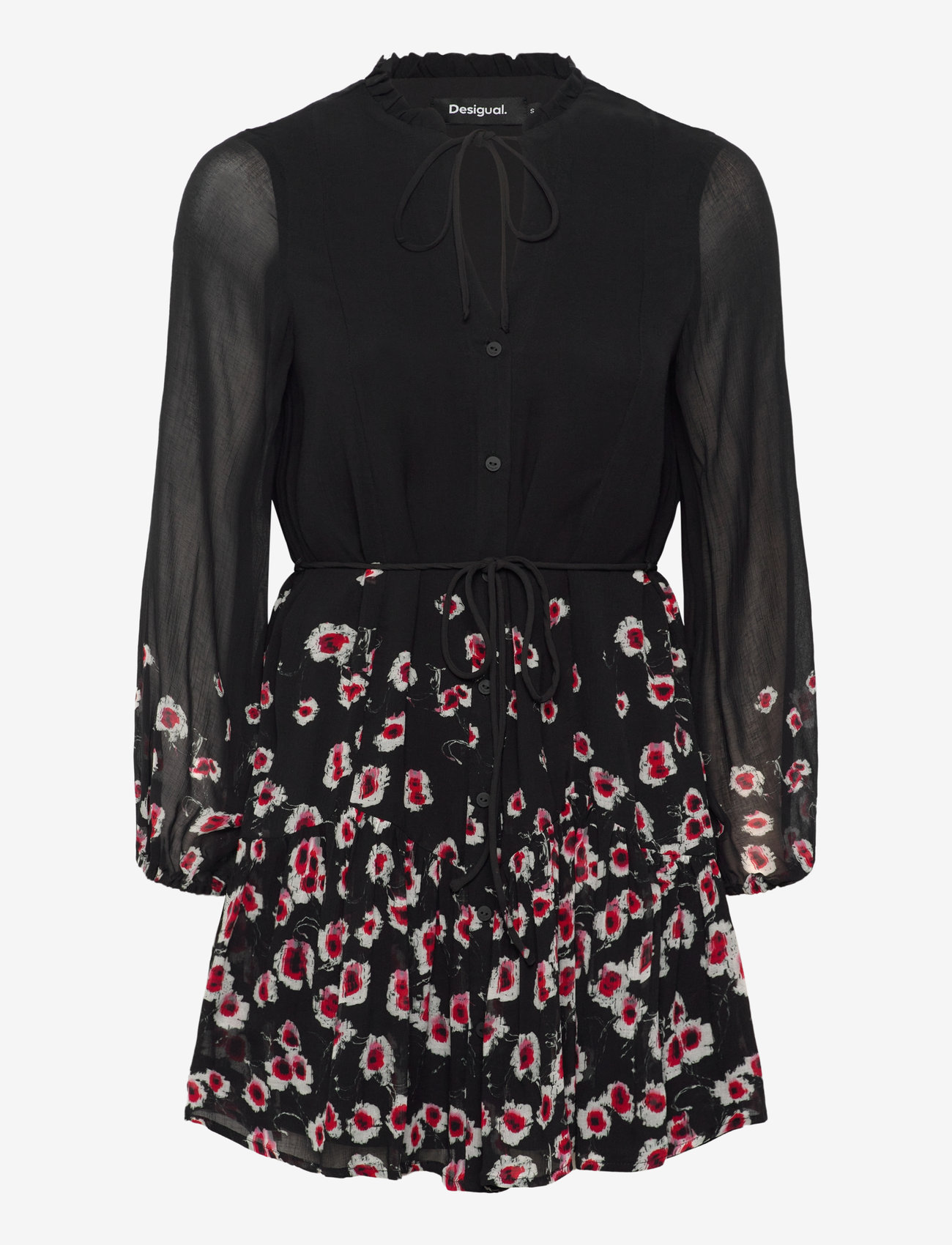 Desigual - BASILEA - kurze kleider - black - 0