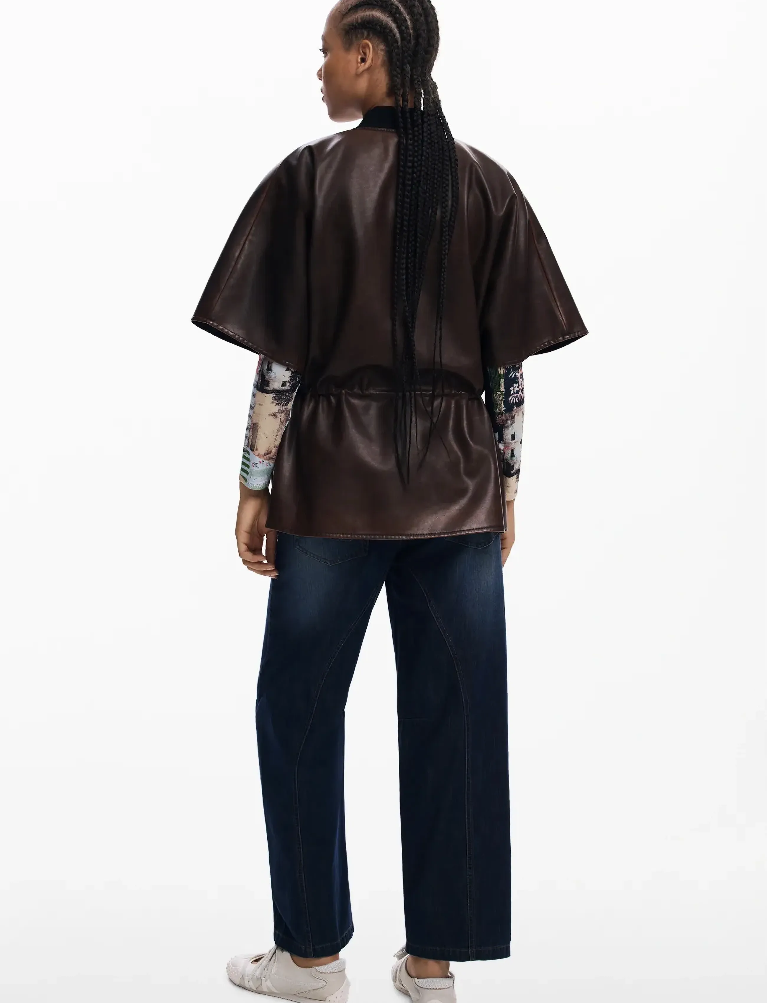 Desigual - PONCHO RICHMOND BU - pavasara jakas - 6075 camel oscuro - 3