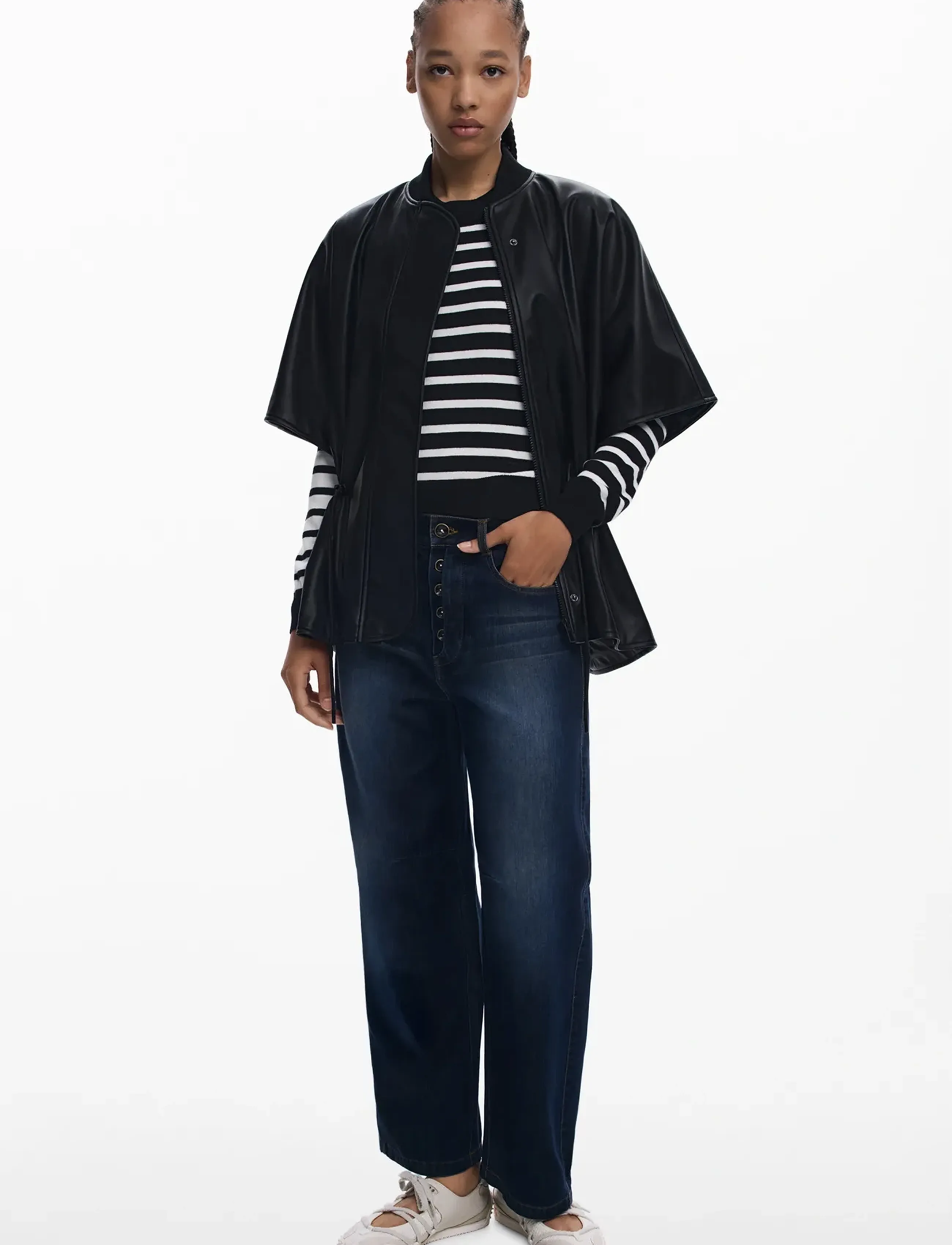 Desigual - PONCHO REVIVAL RICHMOND - black - 4