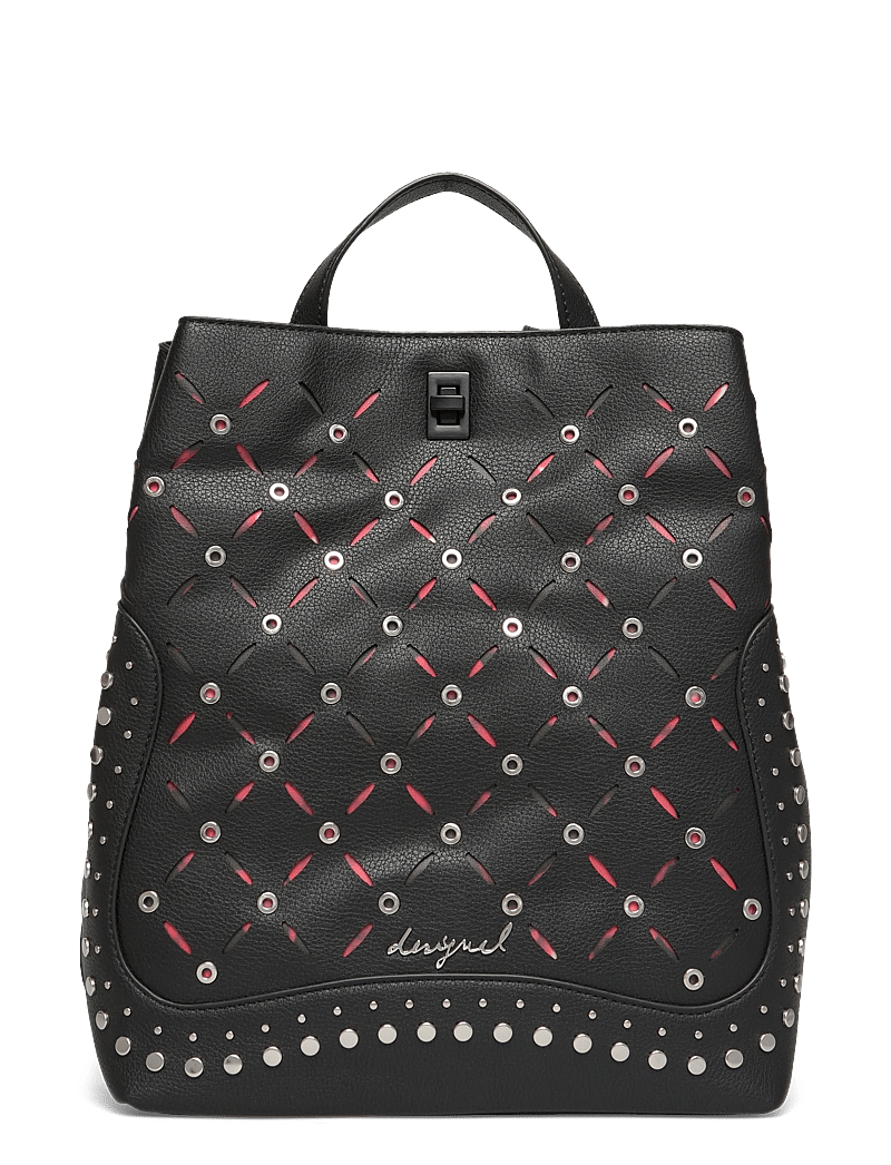 Desigual - YANKEE METAL PATCH S - taschen - black - 1