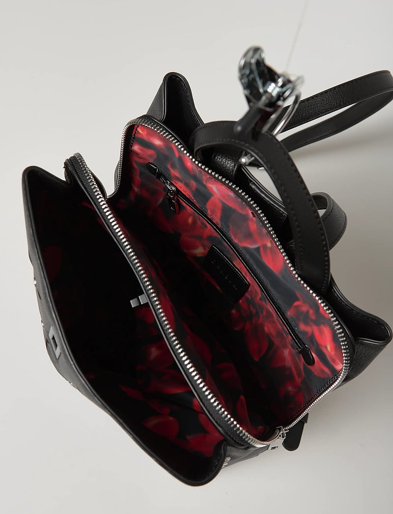 Desigual - YANKEE METAL PATCH S - taschen - black - 5