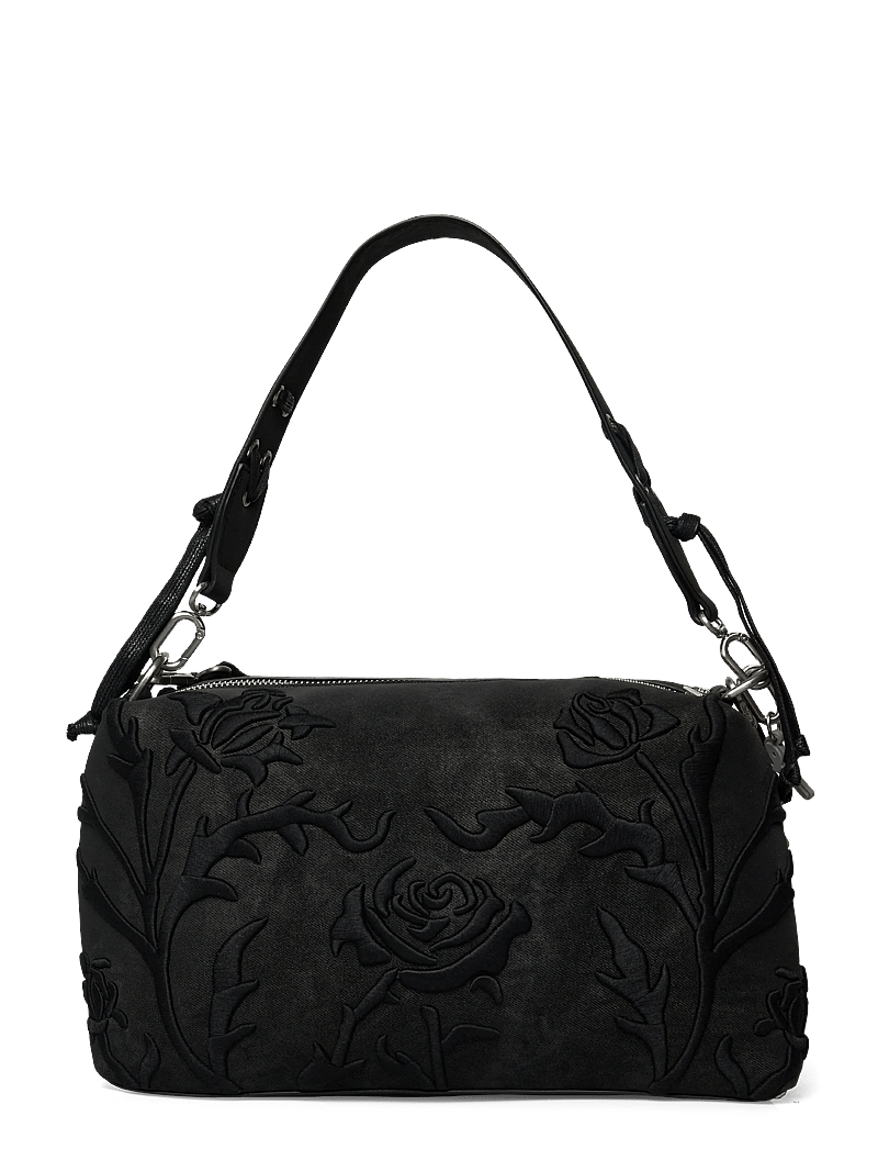 Desigual - ROMEO FLORAL TOTAL BL - speciella tillfällen - black - 1