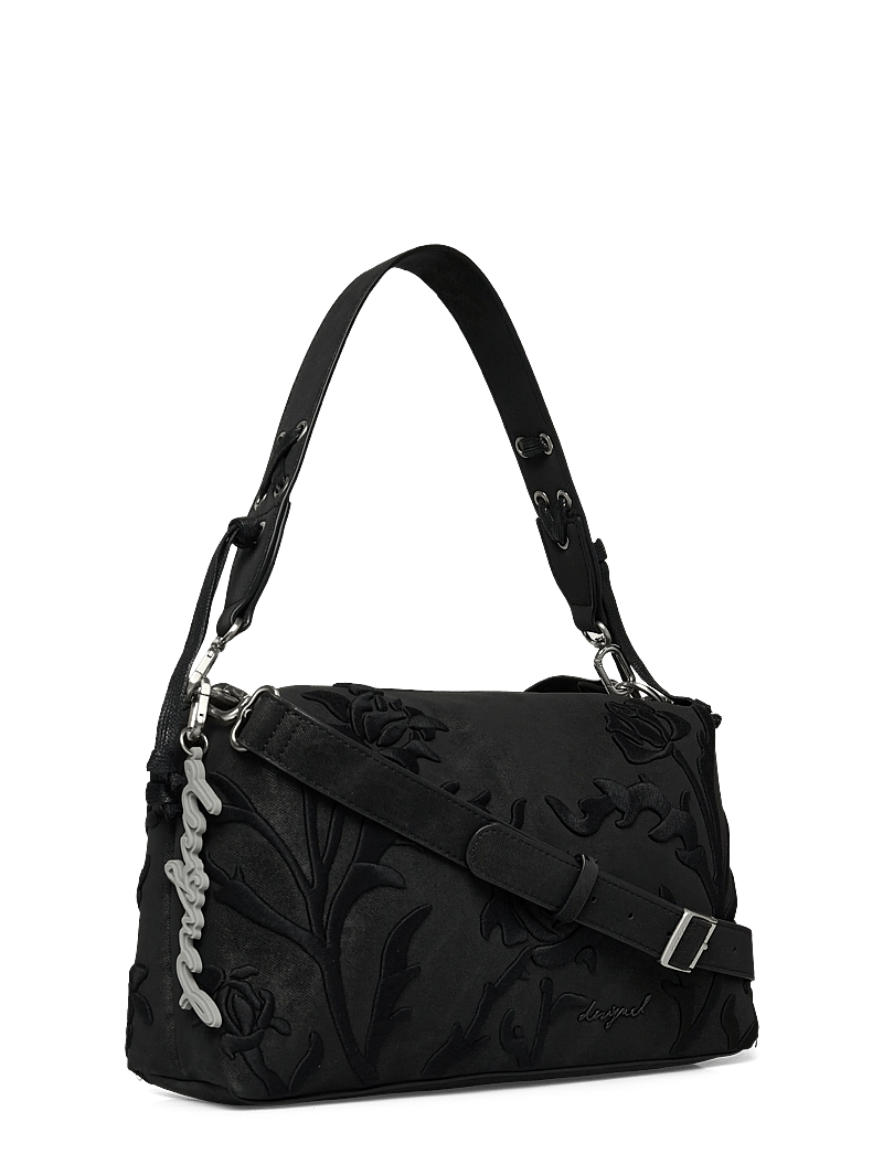 Desigual - ROMEO FLORAL TOTAL BL - speciella tillfällen - black - 2