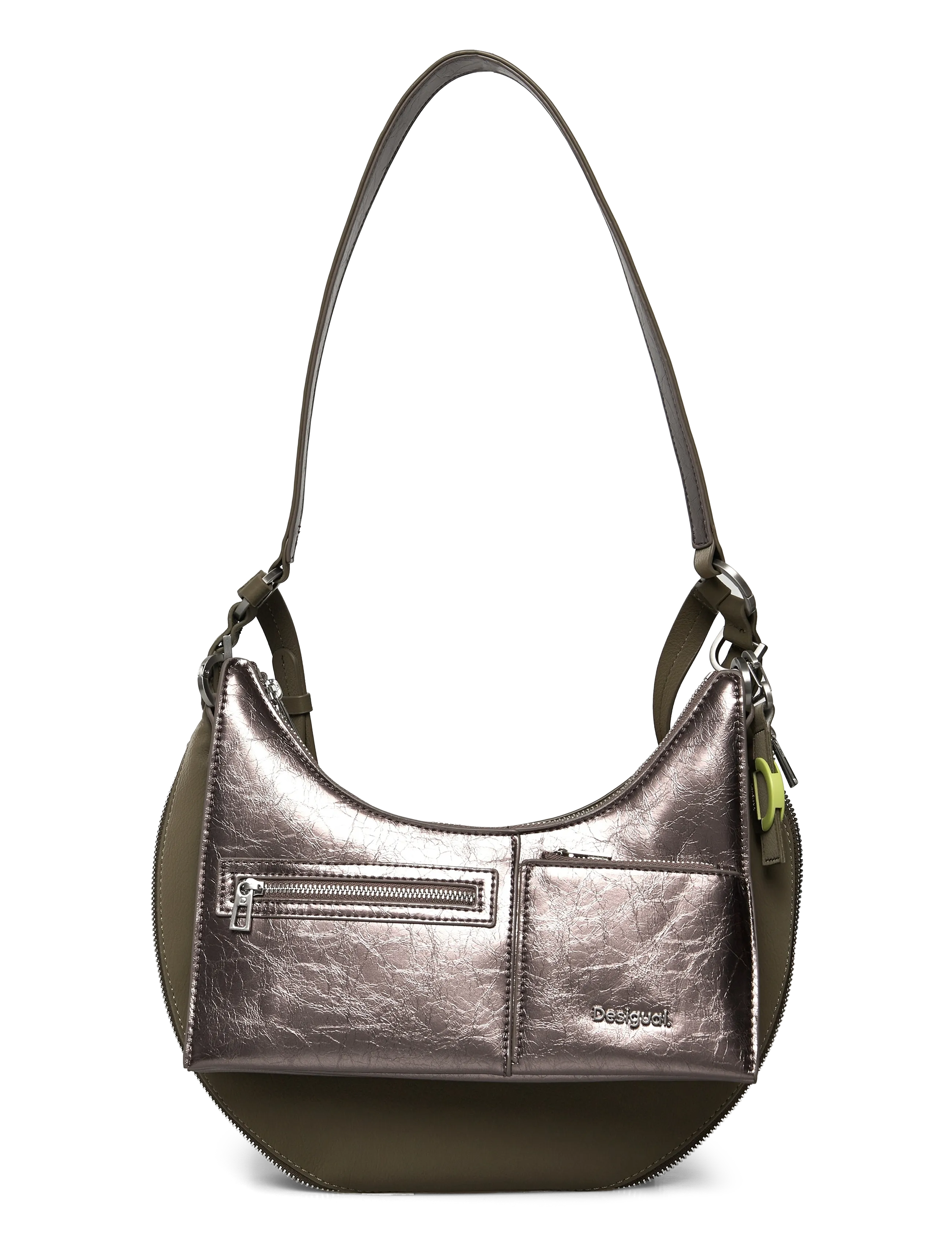 Desigual - DELTA LYRA OLIV - vakarėlių drabužiai išparduotuvių kainomis - 4091 verde oliva - 3