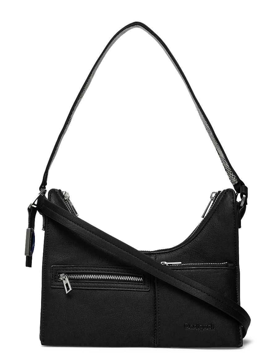 Desigual - DELTA VEGA OLIVE - shoulder bags - black - 0