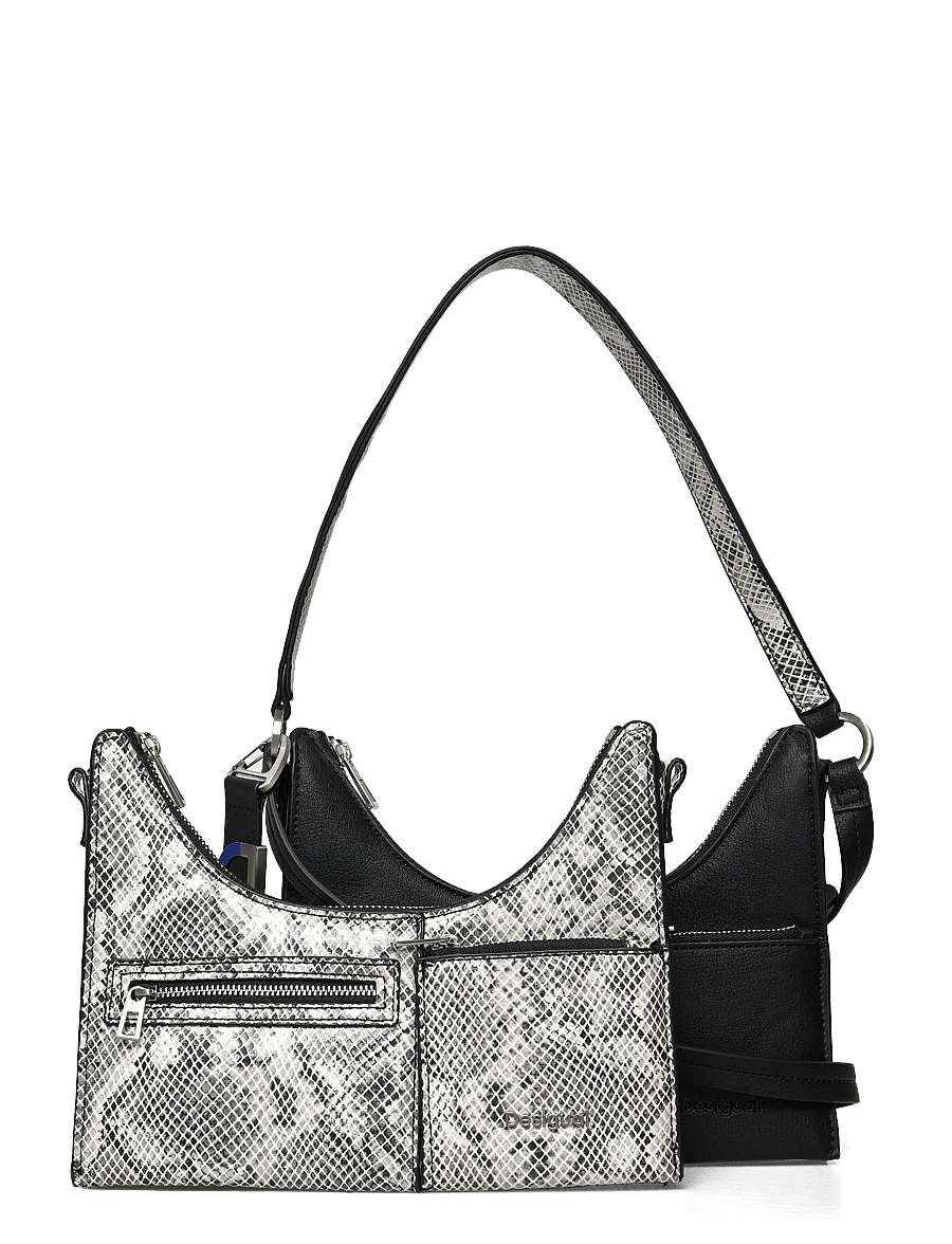Desigual - DELTA VEGA OLIVE - shoulder bags - black - 3